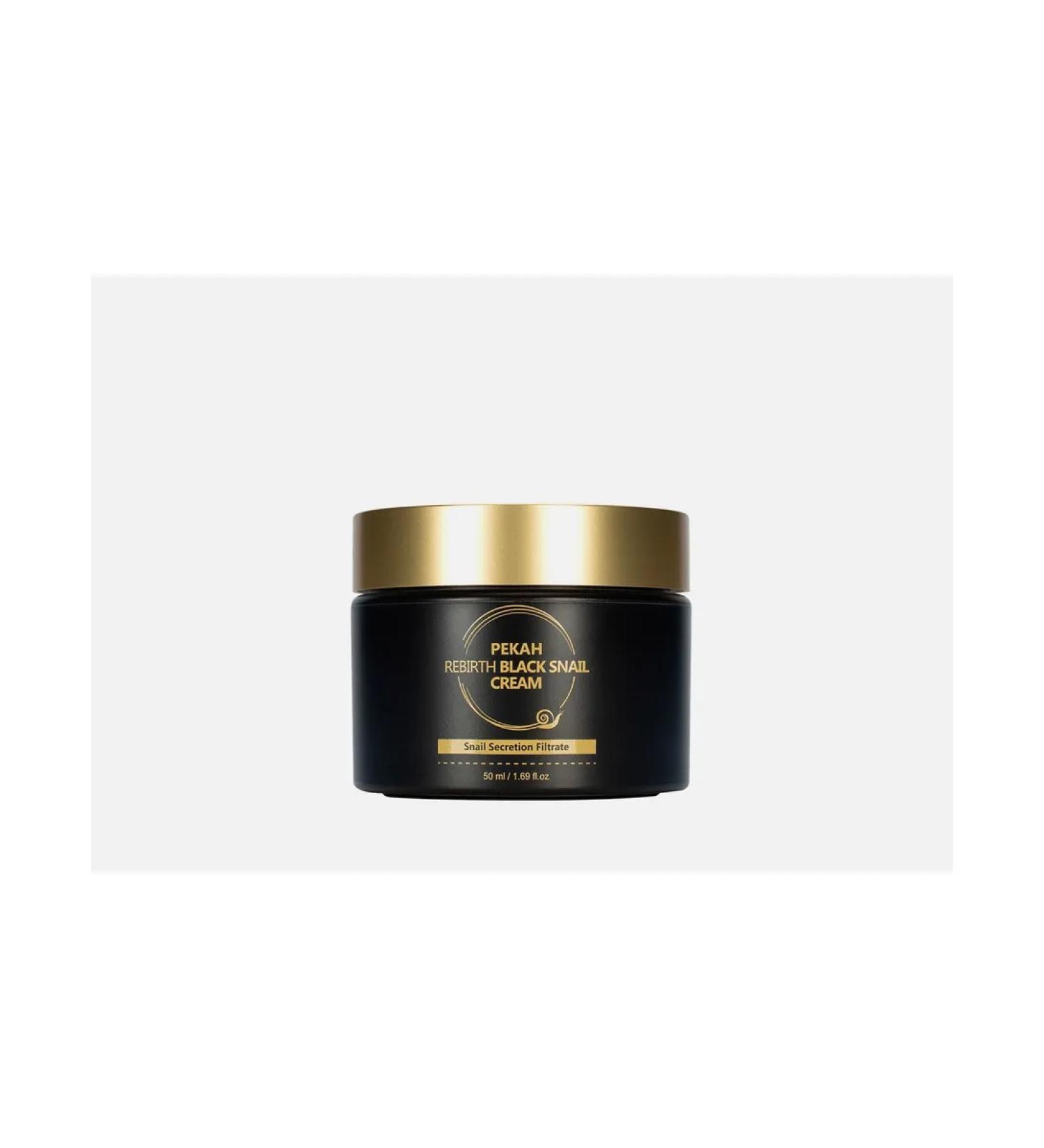 Pekah Cream with mucin of black snail Rebirth Black Snail Cream - Buy Online on GoSupps.com