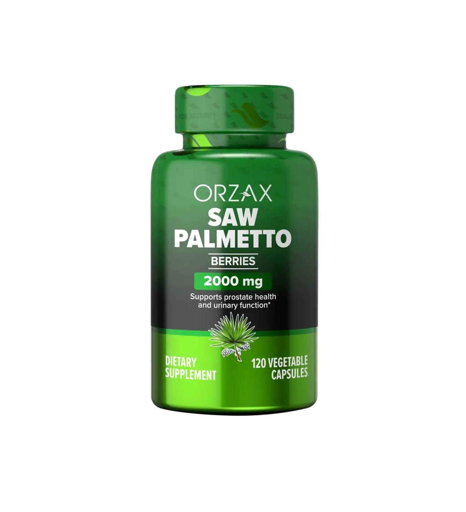 ORZAX Amazon Saw Palmetto from hair loss and prostatitis - Buy Online on GoSupps.com