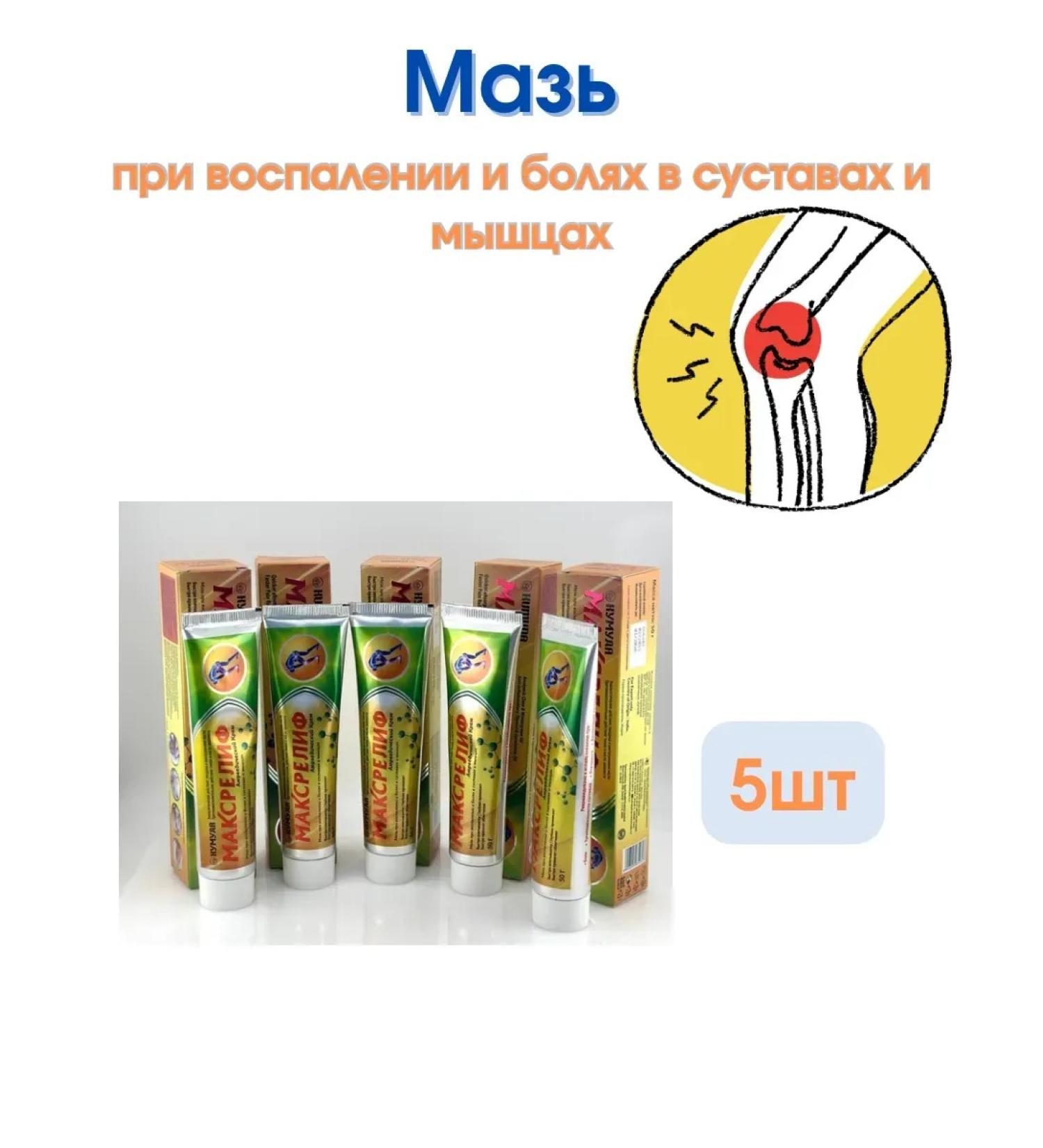 Ointment from inflammation and pain of joints and muscles - Buy Online on GoSupps.com