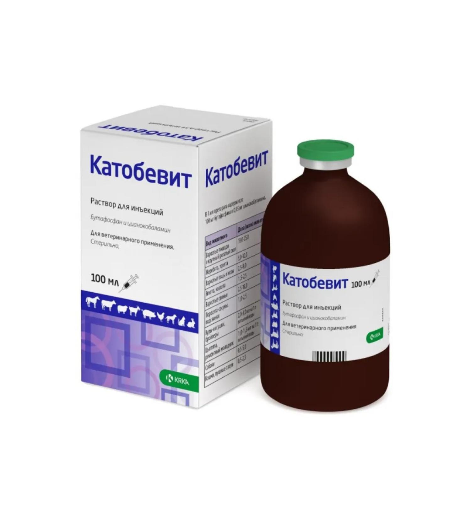 KRKA Cathobevit 10 injection solution 100 ml