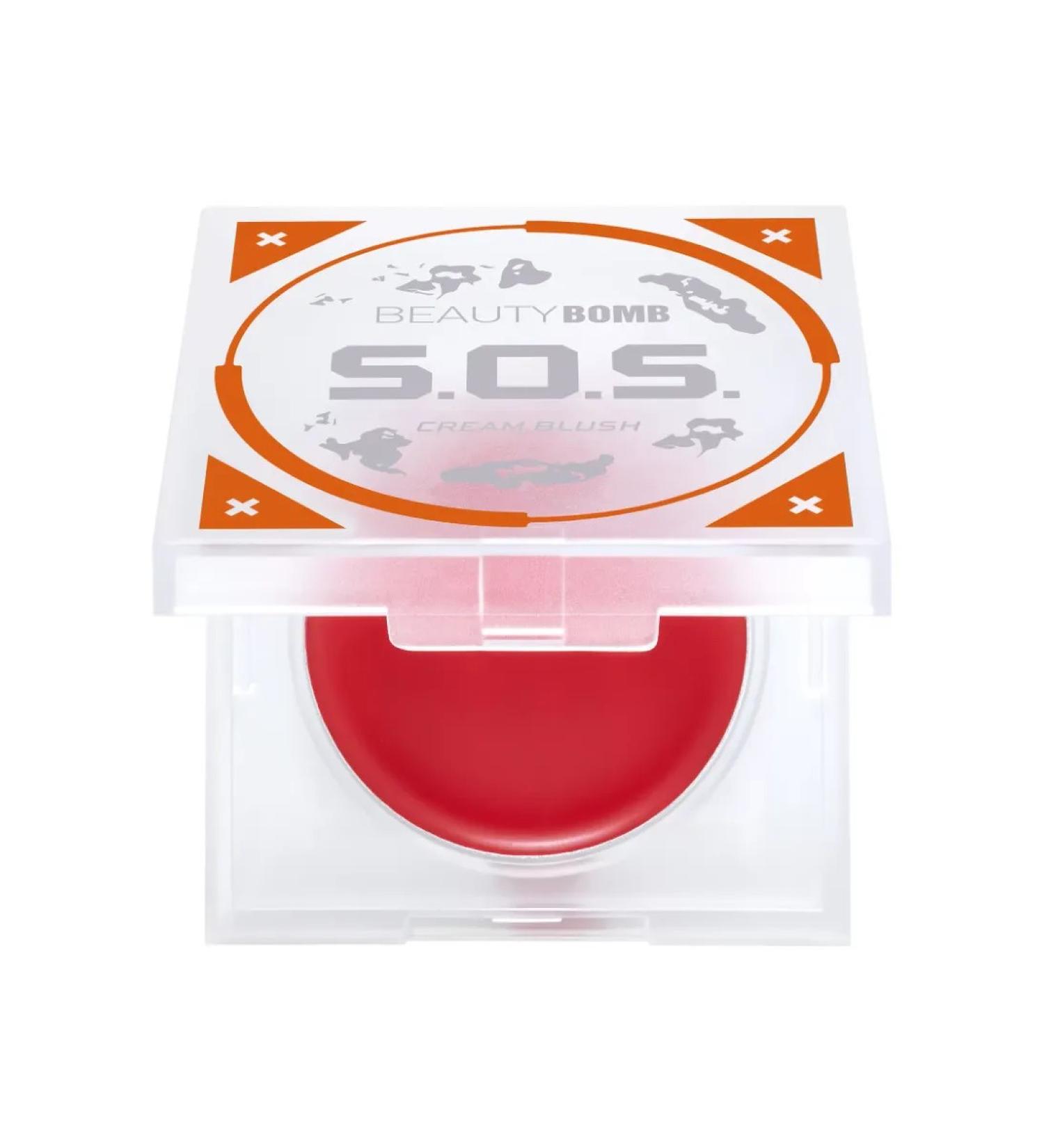 Beauty Bomb Cream blush S.O.S tone 02 bright red - Buy Online on GoSupps.com