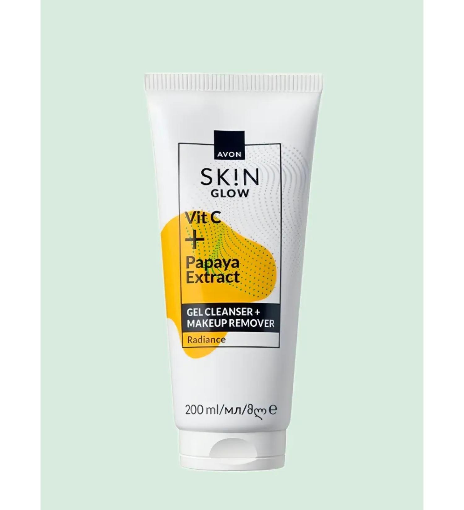Skin Washing Gel + for removing makeup with vitamin C - Buy Online on GoSupps.com
