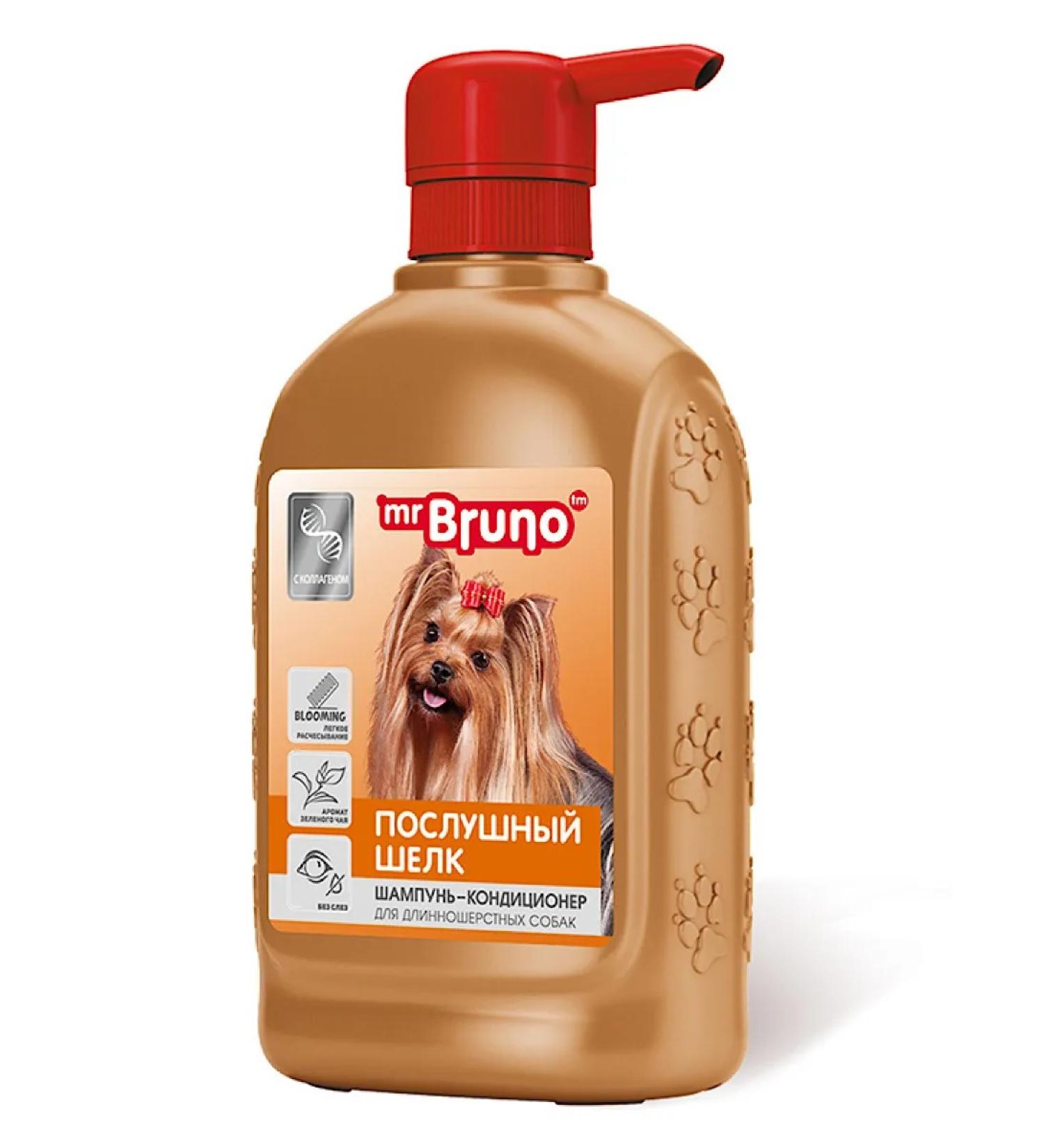 Mr. Bruno shampoo for long -haired dogs 350 ml