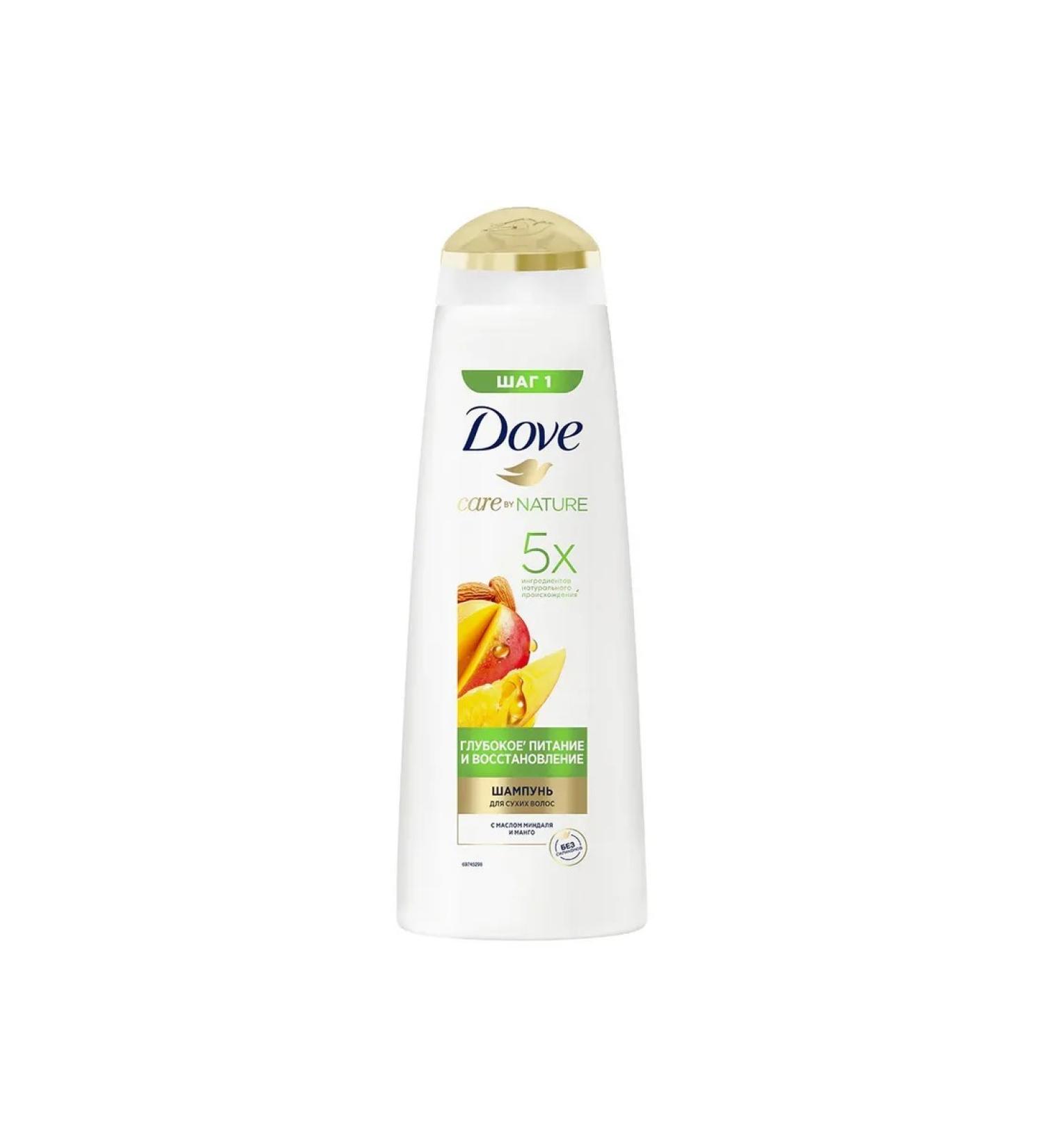 Head & Shoulders Dove shampoo deep nutrition and restoration with mangoes