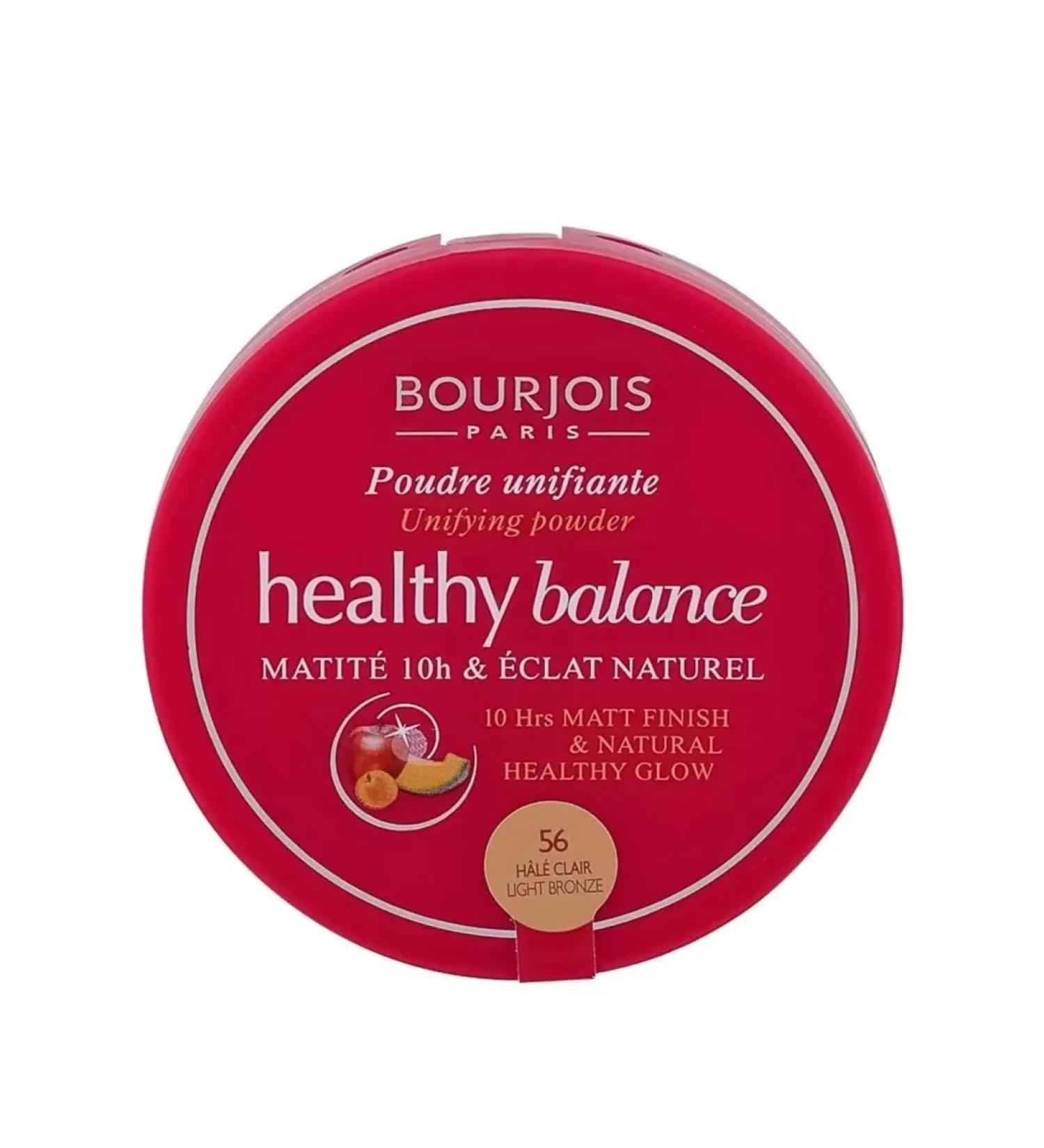 Bourjois Compact Healthy Balance Compact 56 tone Light Bronze - Buy Online on GoSupps.com