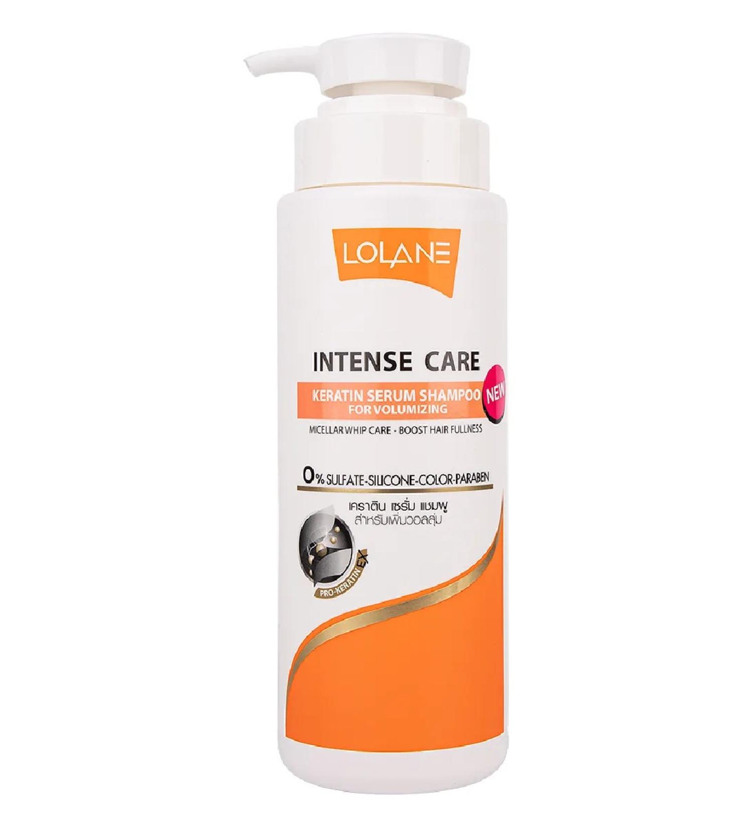 LOLANE Micellar shampoo with keratin for hair volume 400 ml