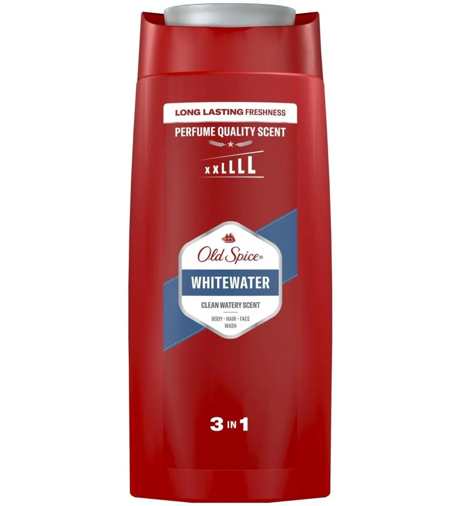 Old Spice Shower gel and shampoo 3 in 1 Whitewater 675 ml - Buy Online on GoSupps.com