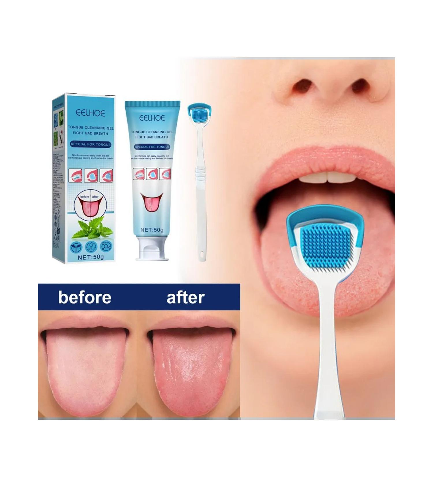 Eelhoe cleansing the tongue from plaque elimination of an unpleasant odor ... - Buy Online on GoSupps.com