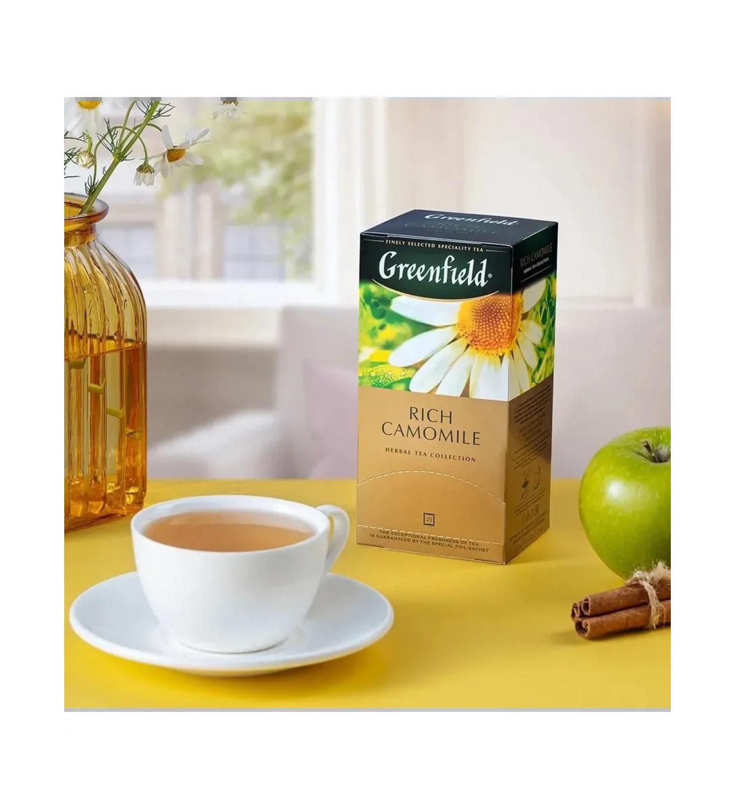 Greenfield Rich Camomail 25 packets 2 g tea drink