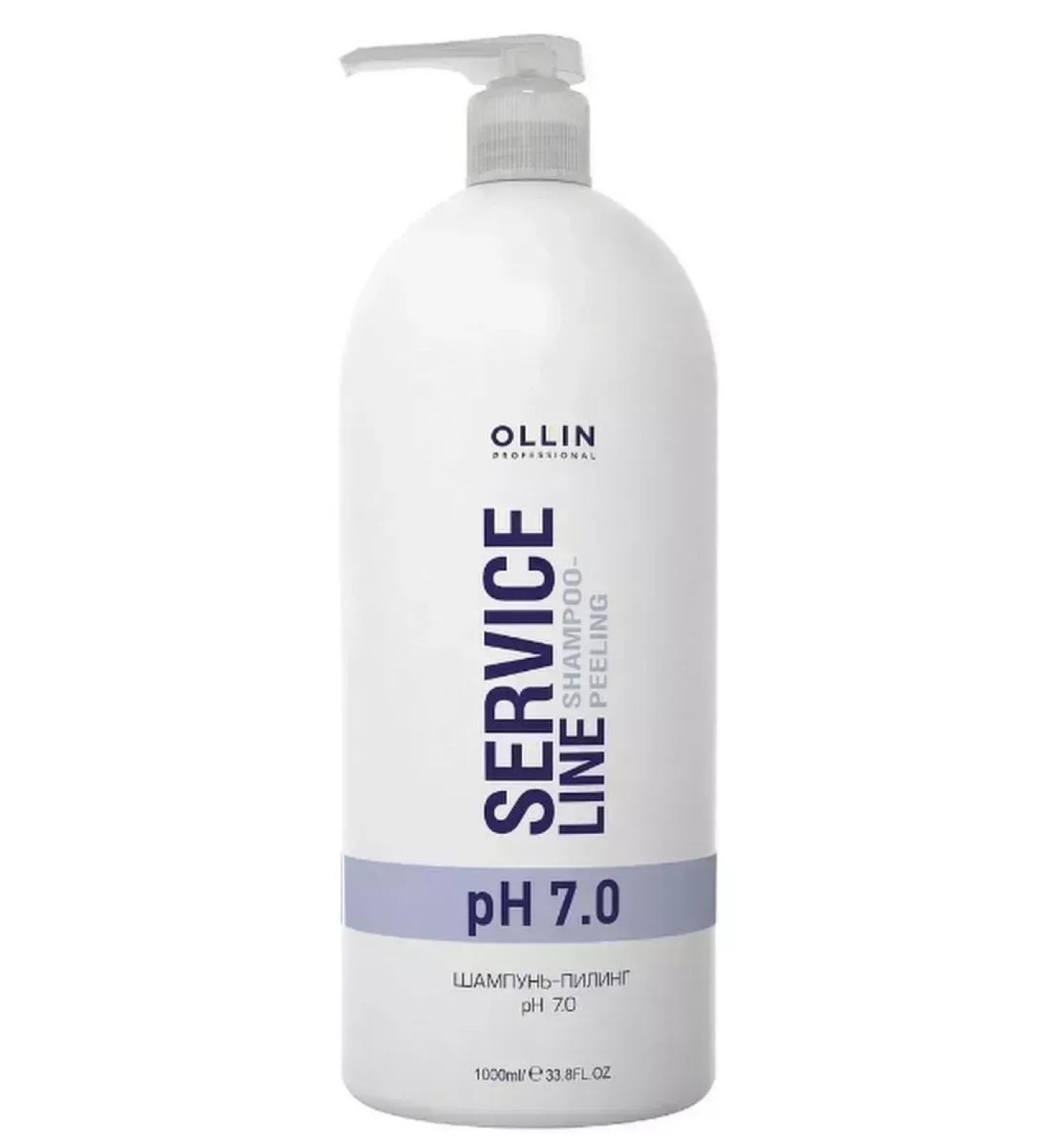 OLLIN PROFESSIONAL Hair shampoo -piling pH 7.0 1l