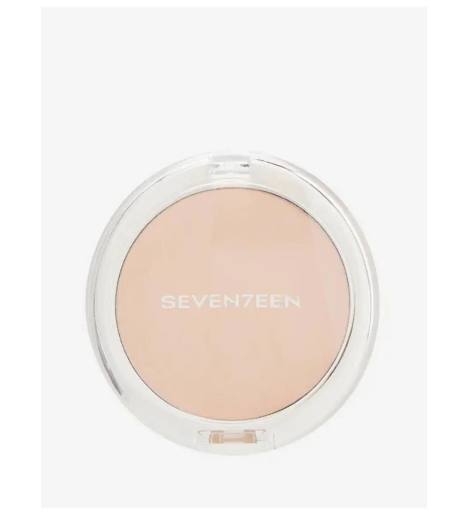 Seventeen Compact face powder with aloe vera SPF 15 natural silky transparent 05 Med - Buy Online on GoSupps.com