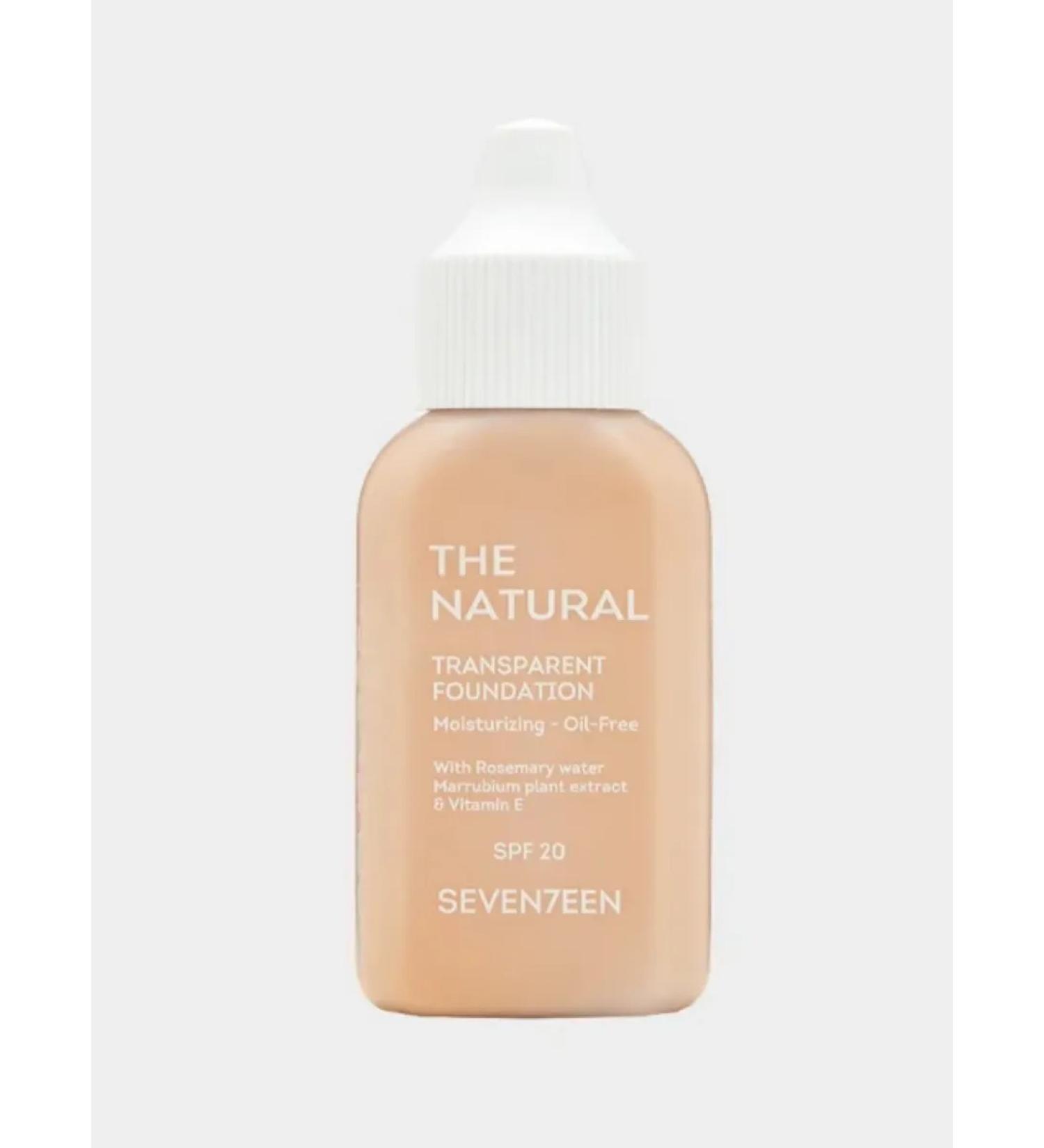 Seventeen Tonal face cream SPF20 Seven7een The Natural Transpar ... - Buy Online on GoSupps.com