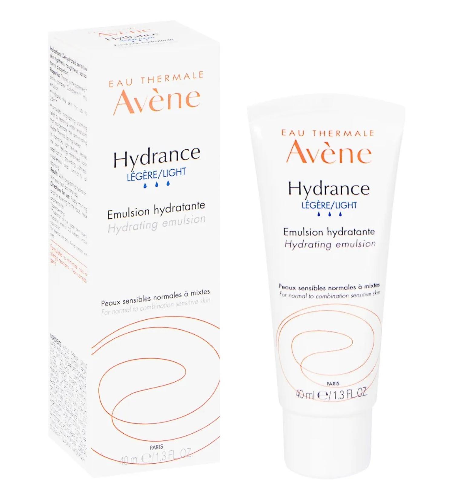 AVENE Moisturizing Emulsion Leger for the face 40 ml - Buy Online on GoSupps.com