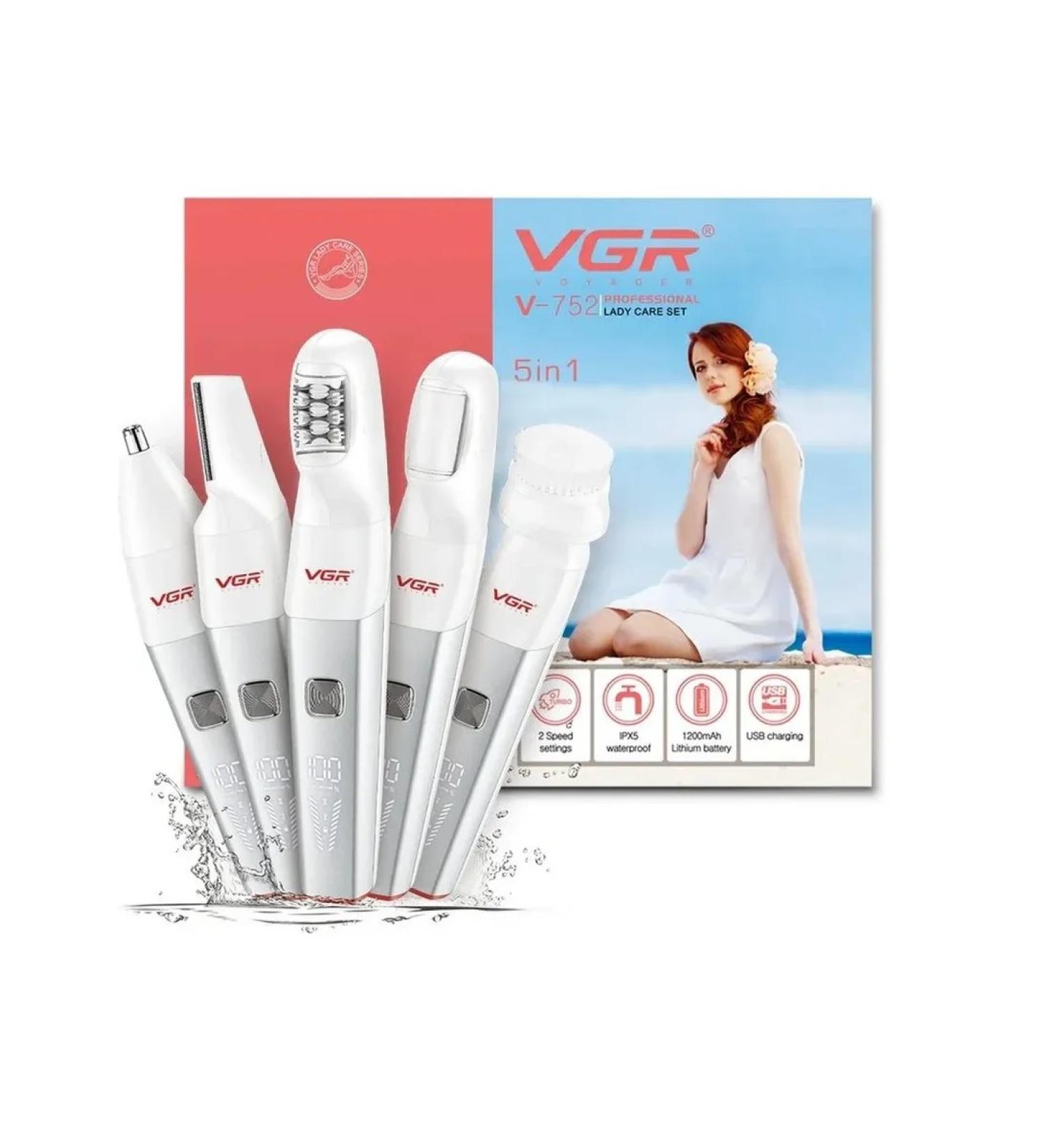 Epalator set 5V1 v-752 red - Buy Online on GoSupps.com
