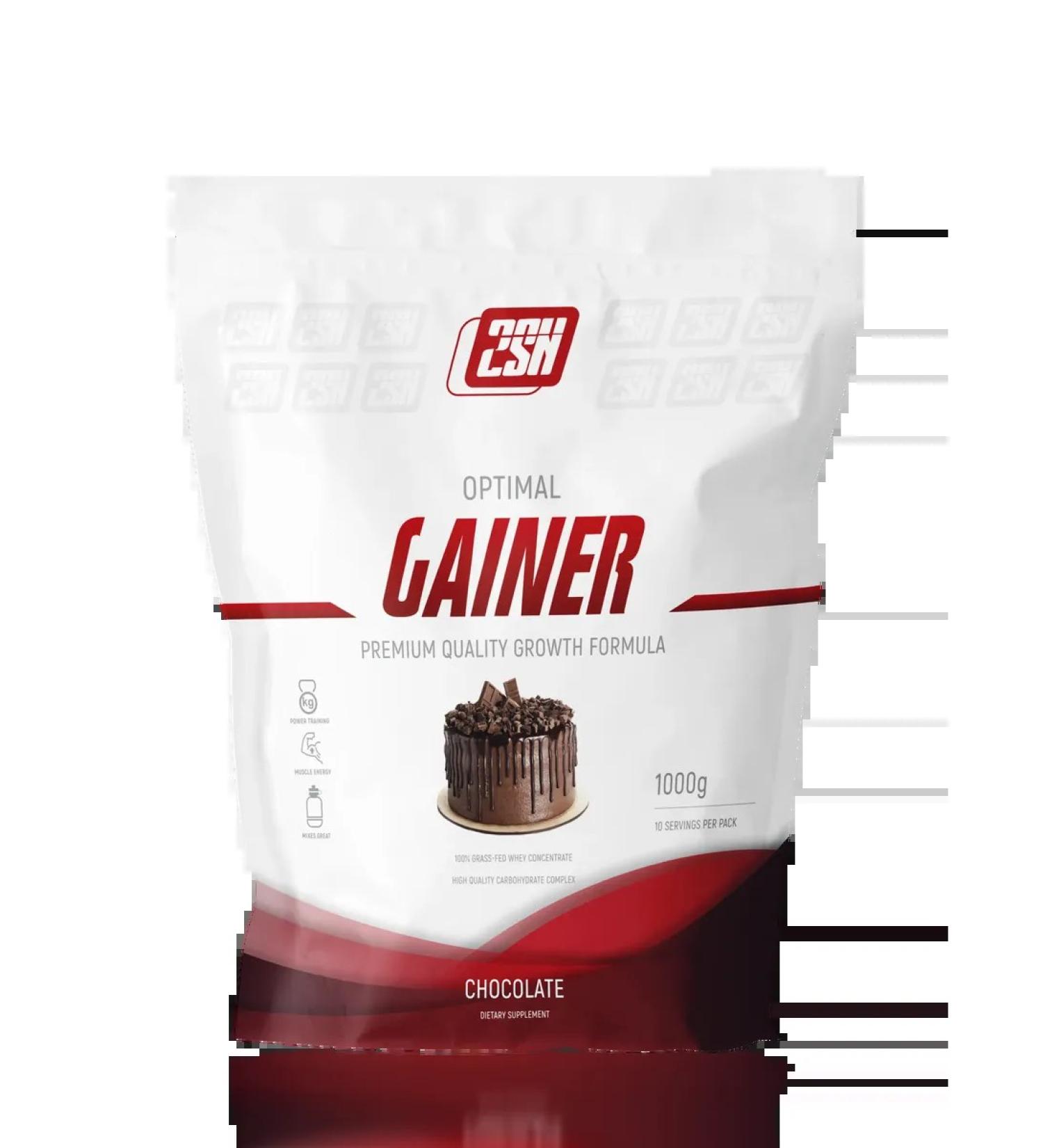 2SN Heiner for weight gain Optimal Gainer 1000 grams of chocolate