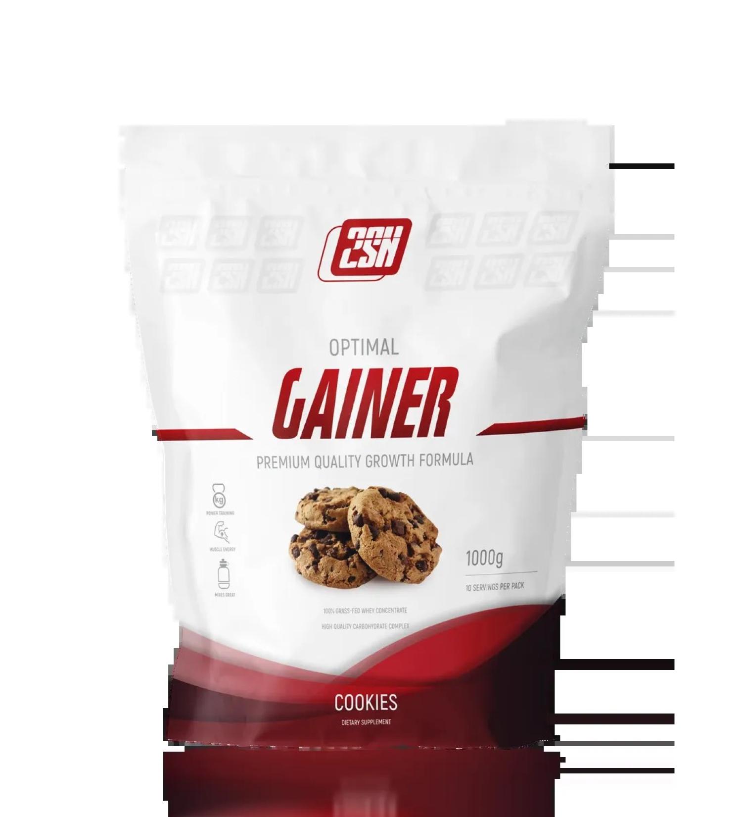 2SN Heiner for Optimal Gainer weight 1000 gram cookies