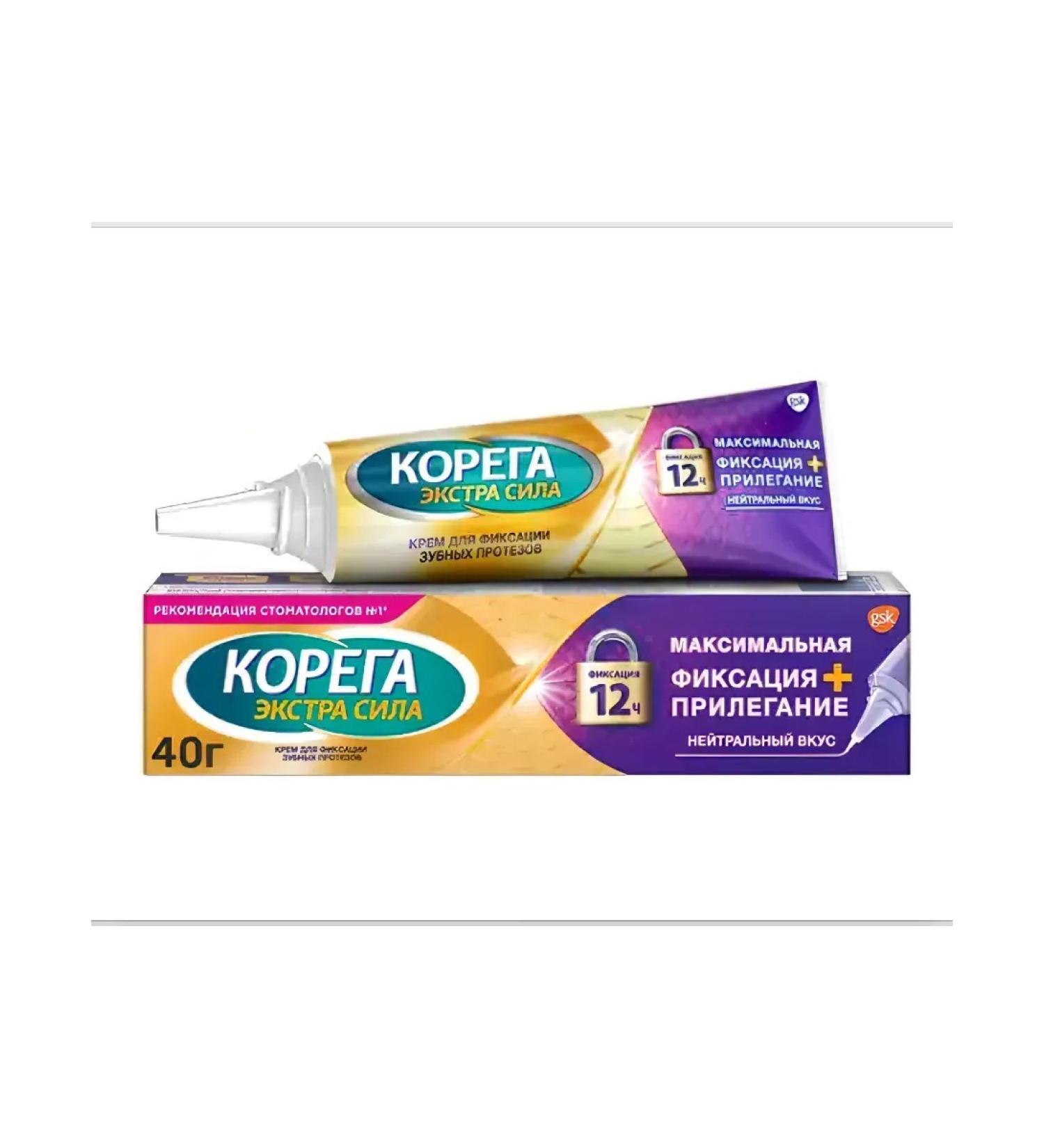 Corega Cream maximum fixation+ fit 40 ml - Buy Online on GoSupps.com