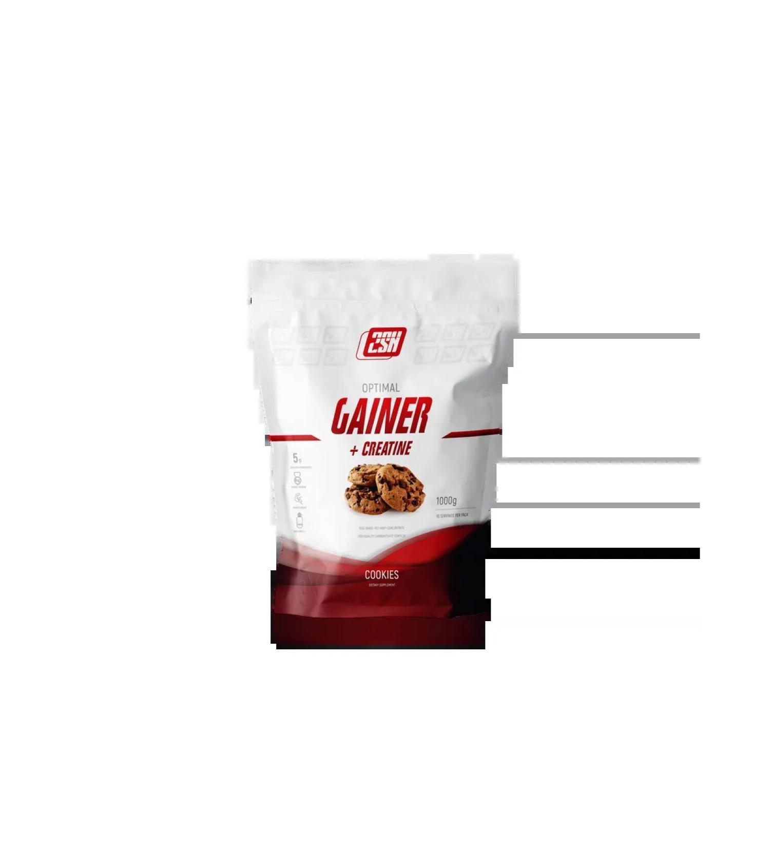 2SN Gainer plus creatine Optimal Gainer 1000 grams cookies
