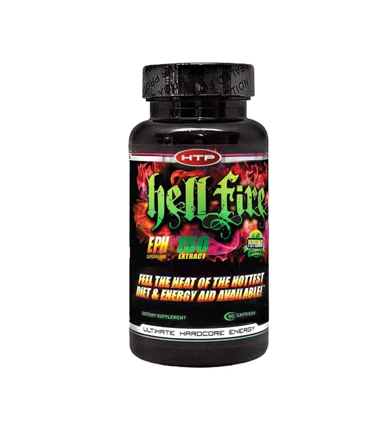 Hi-Tech Pharmaceuticals Hell Fire Fat Burner 90 Capsules - Buy Online on GoSupps.com