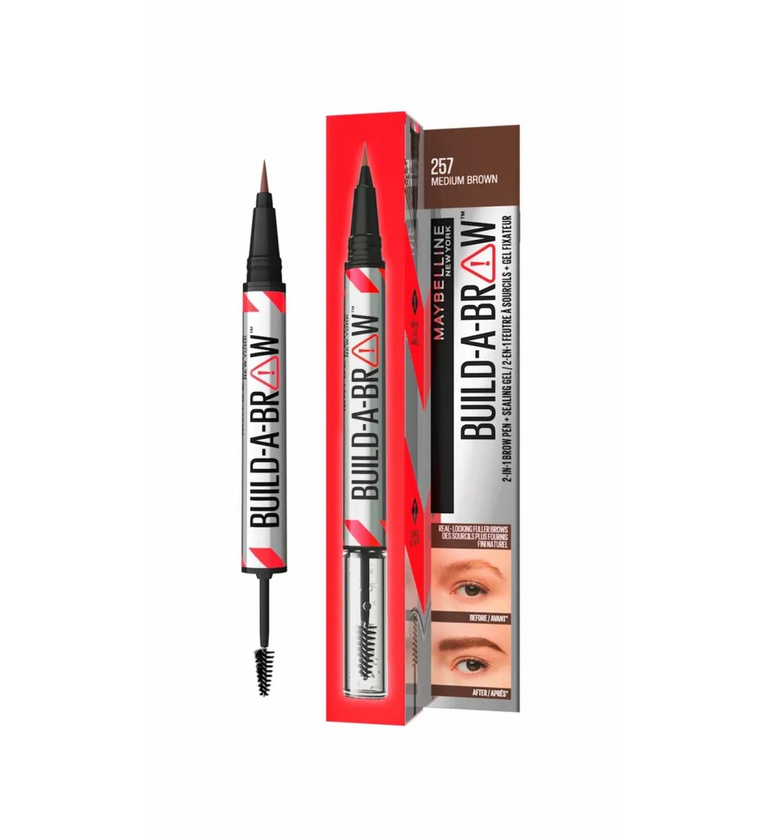 Maybelline New York Build-a-brow 2 eyebrow liner in 1 shade 257 - Buy Online on GoSupps.com
