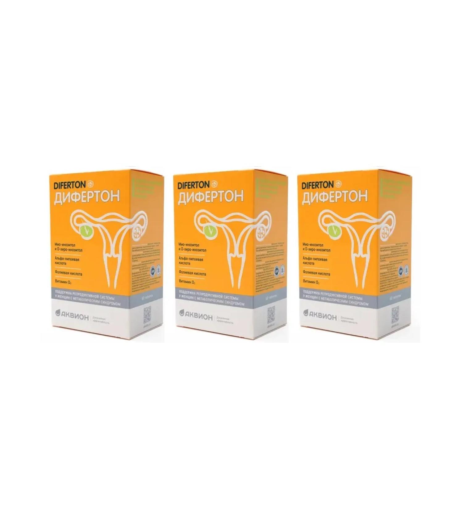 WTF Difephanton 60 tablets of 1.43 g x 3 core