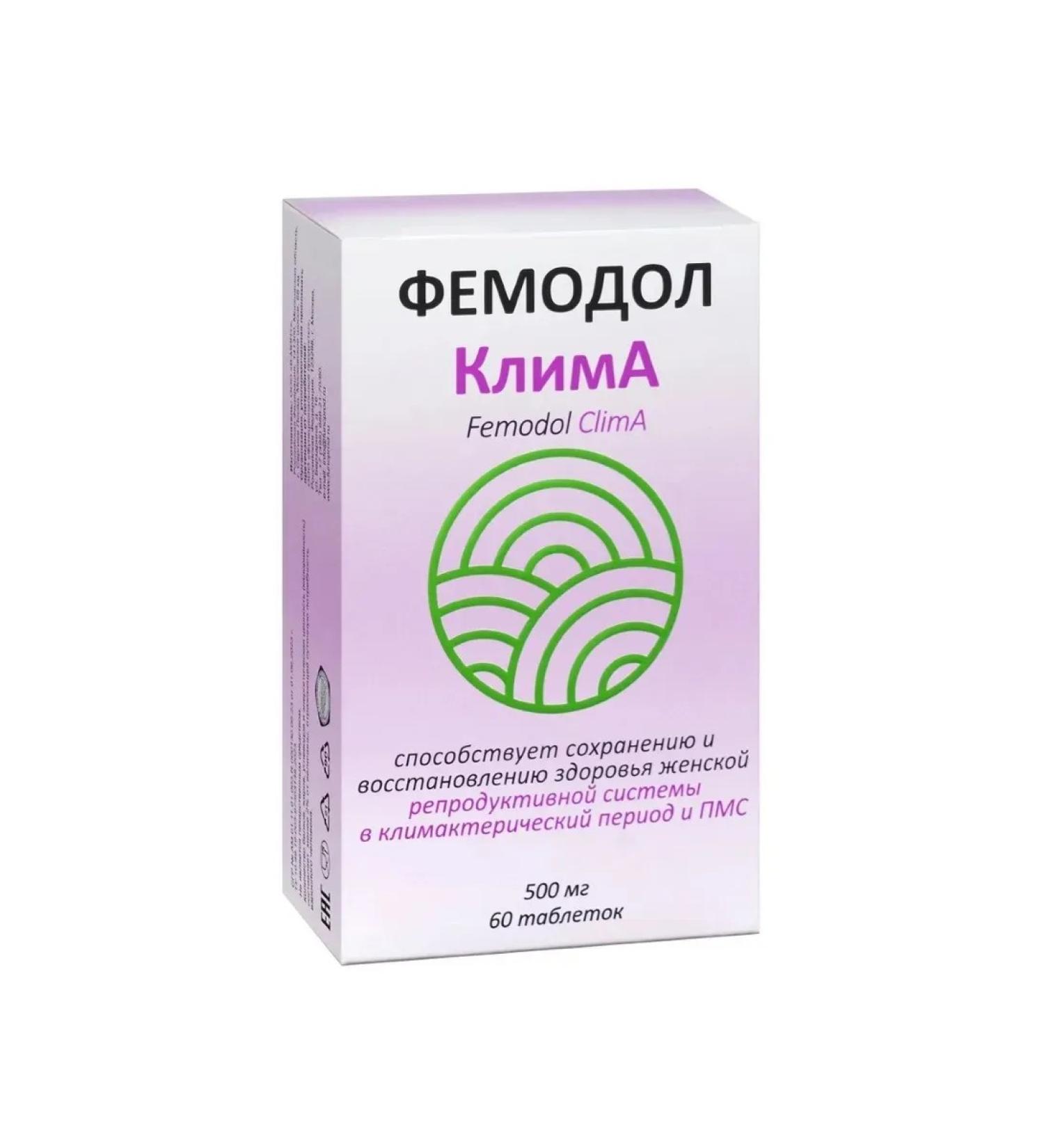 Femodol Klim 60 tablets of 500 mg