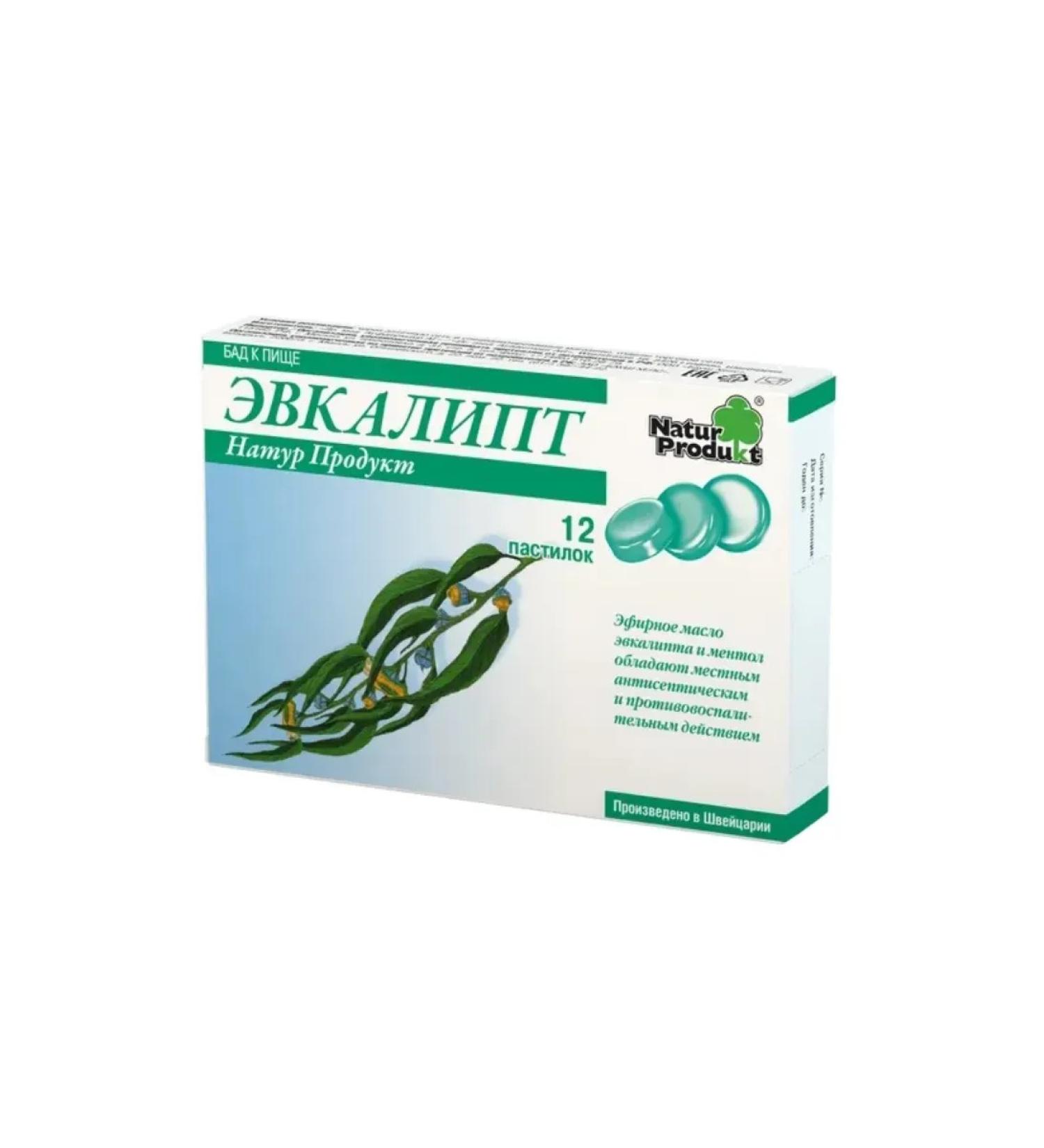 Natur Produkt Eucalyptus nature product 12 loafers of 2.5 g - Buy Online on GoSupps.com