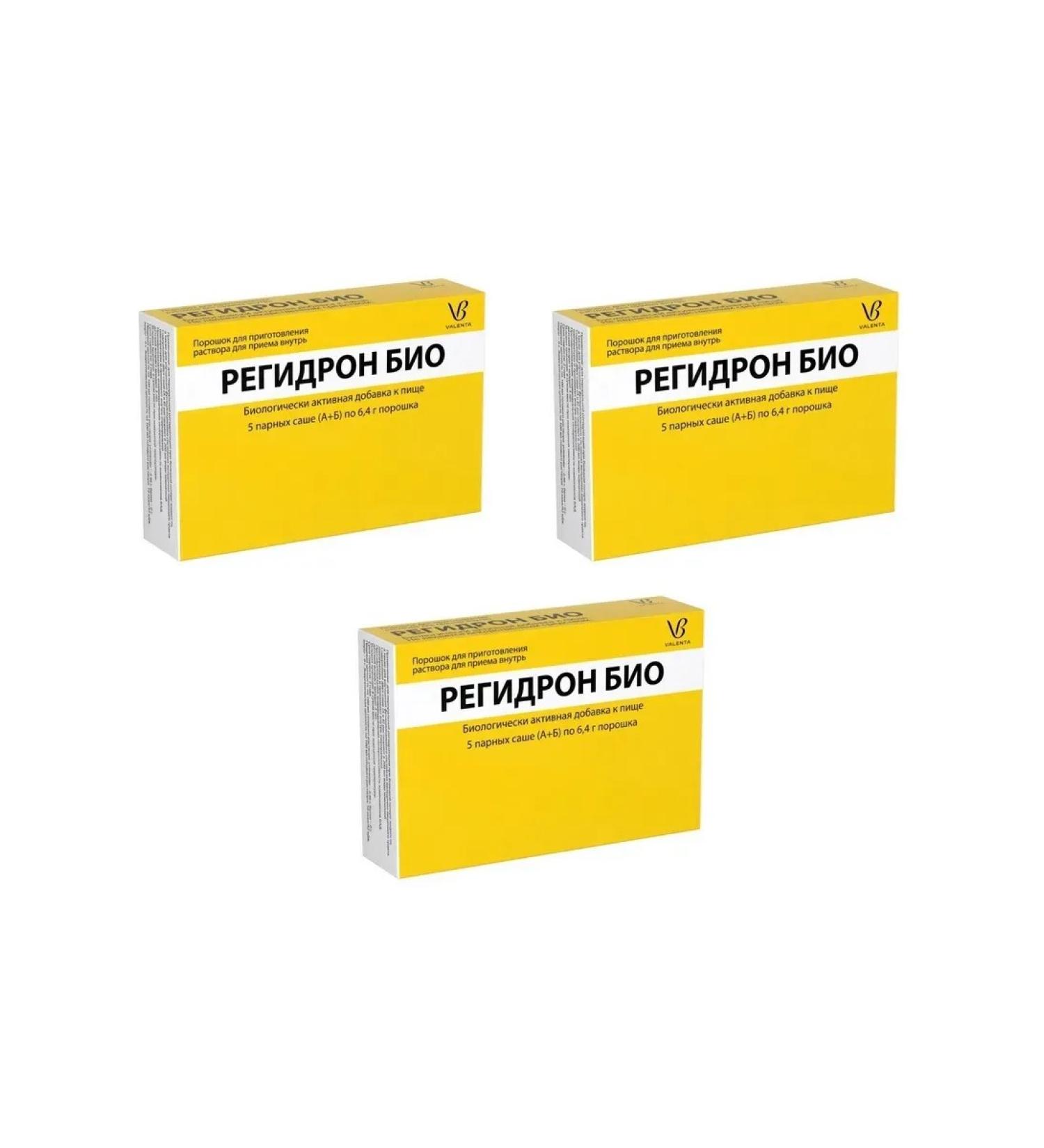 Regidron Bio powder 5 paired sasha (a+b) 6.4 g x 3 l - Buy Online on GoSupps.com