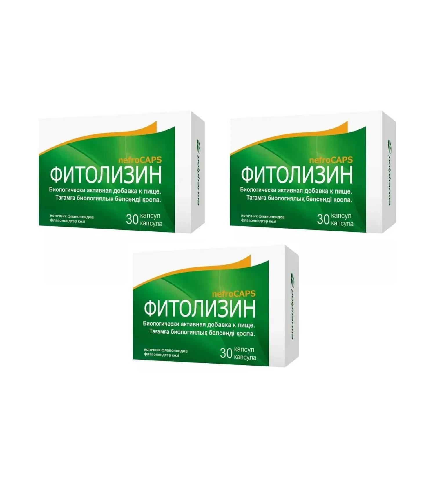 Phytolysin Nefrocaps 30 capsules of 356 mg x 3 U