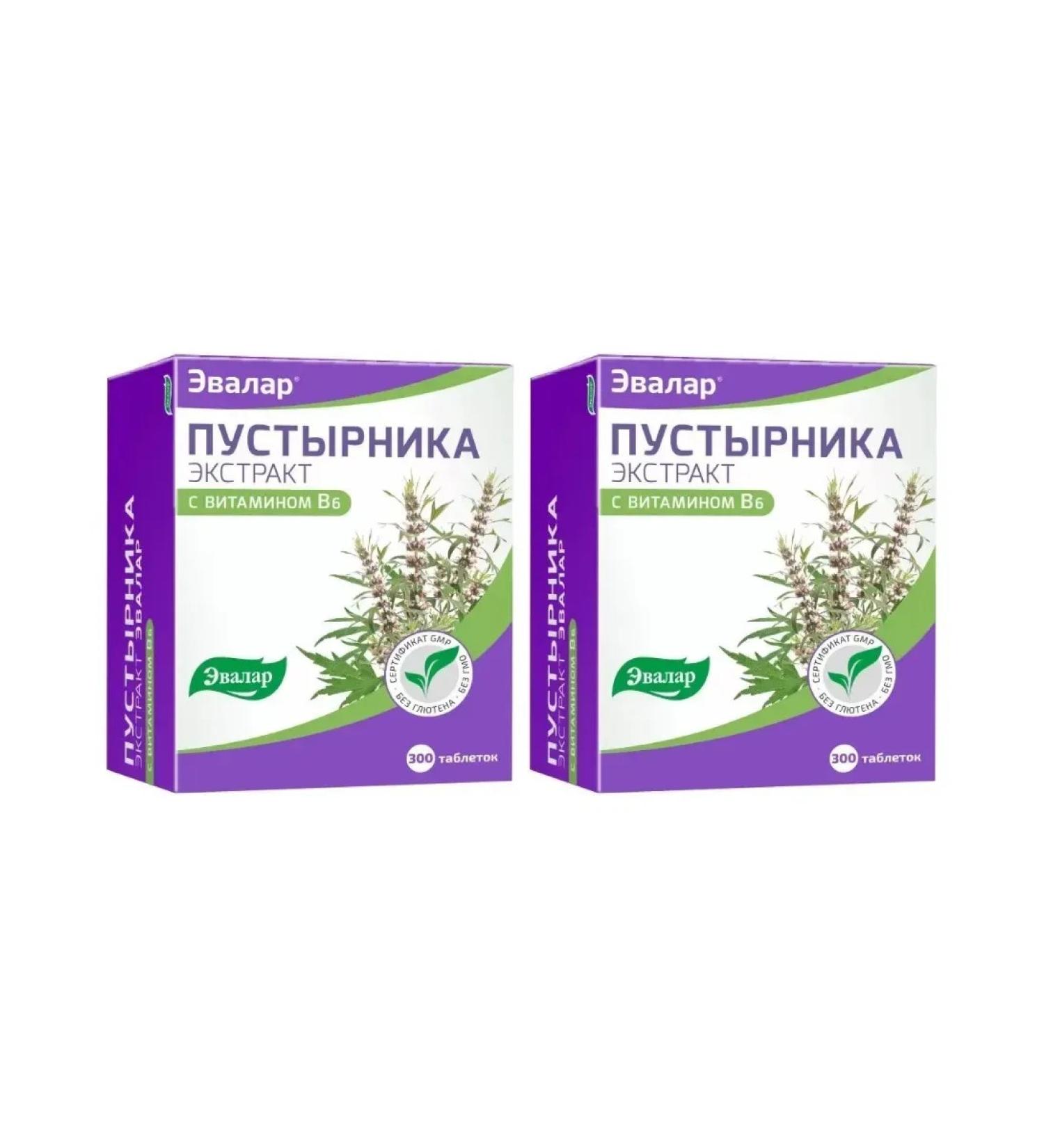 Evalar Motherwater extract with vitamin B6 300 tab (0.23g) x 2 un