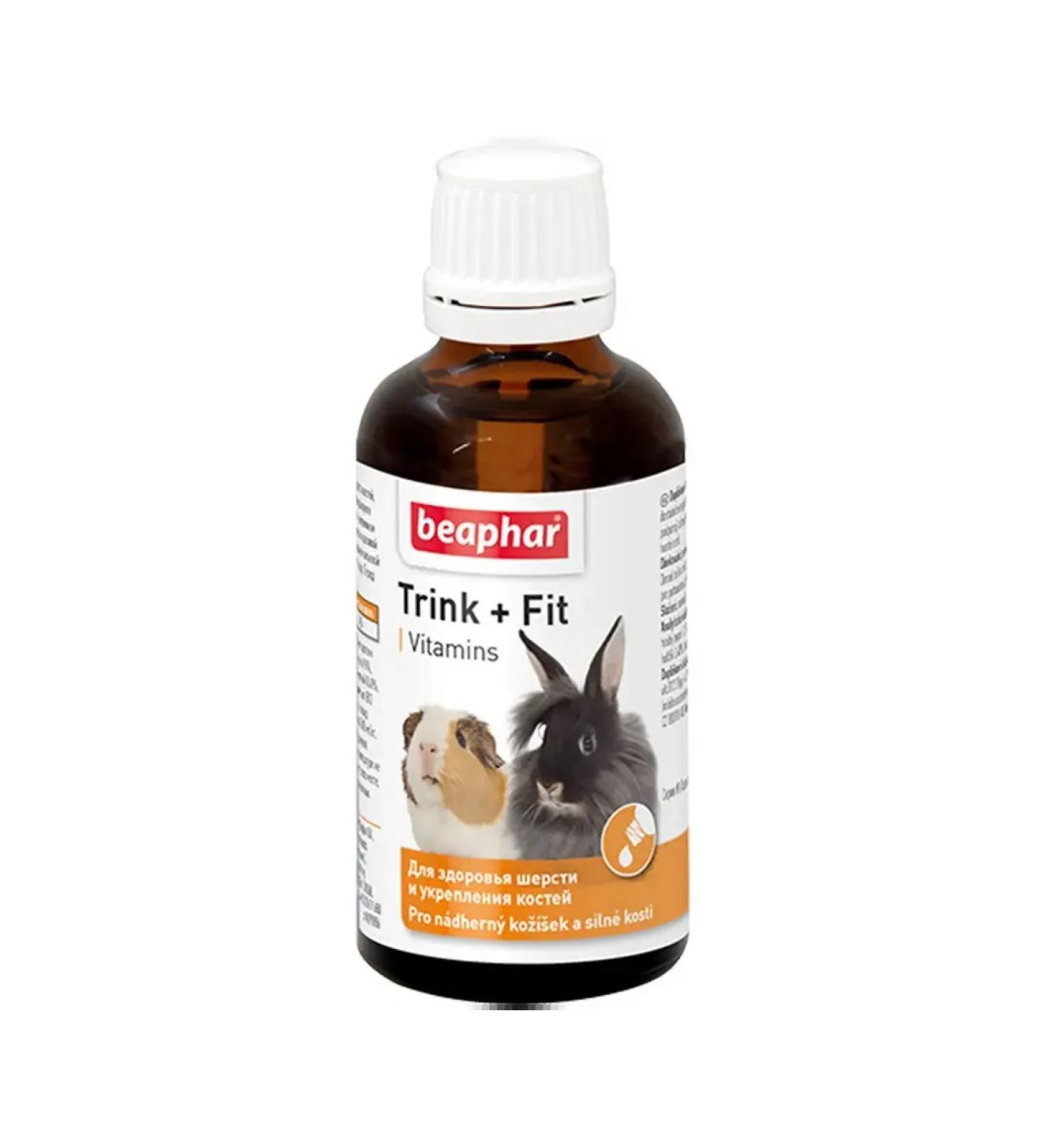 beaphar Trink+Fit Nager 50ml a feed supplement for rodents