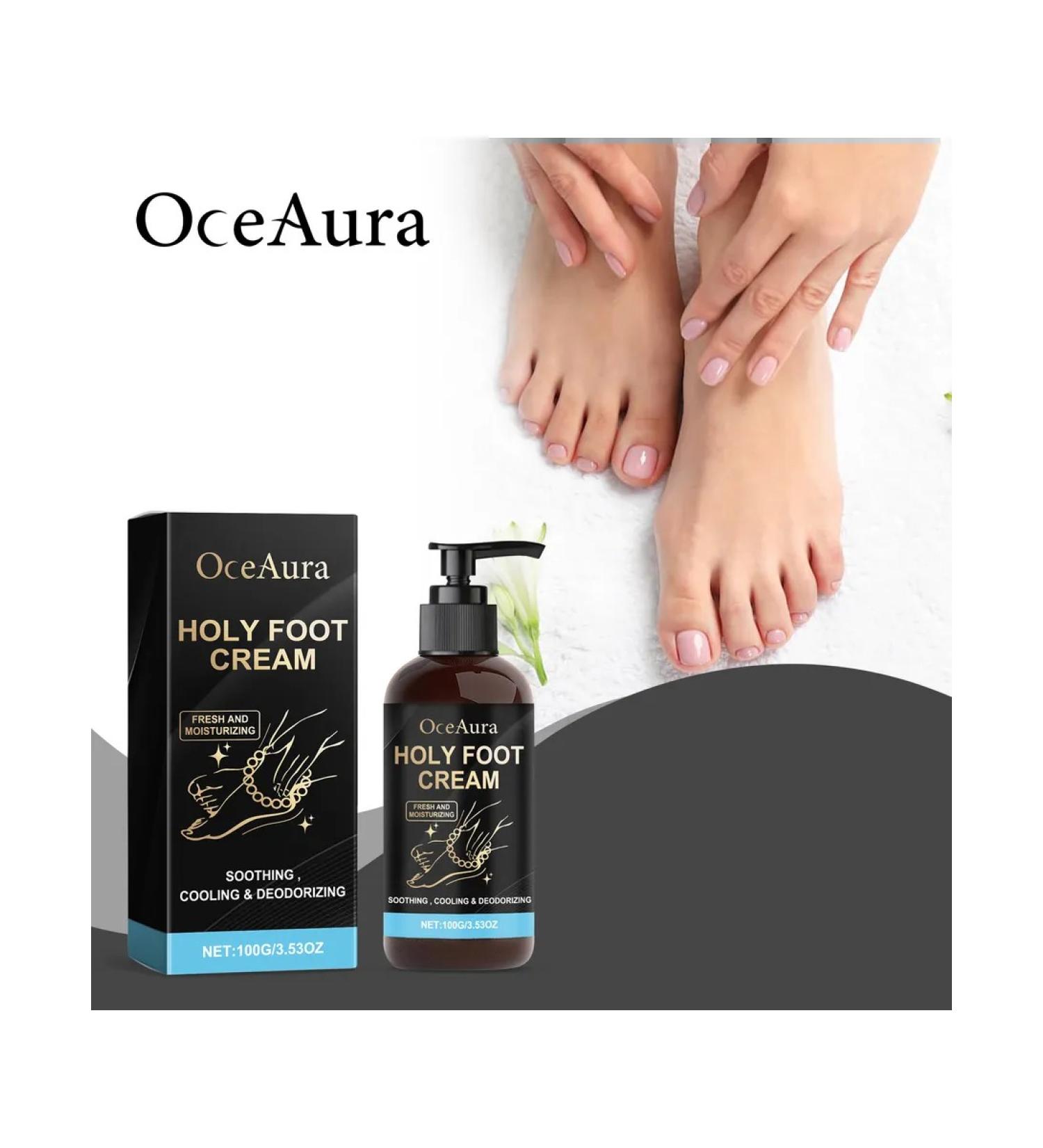 OceAuura moisturizer for foot care cream 100 ml - Buy Online on GoSupps.com