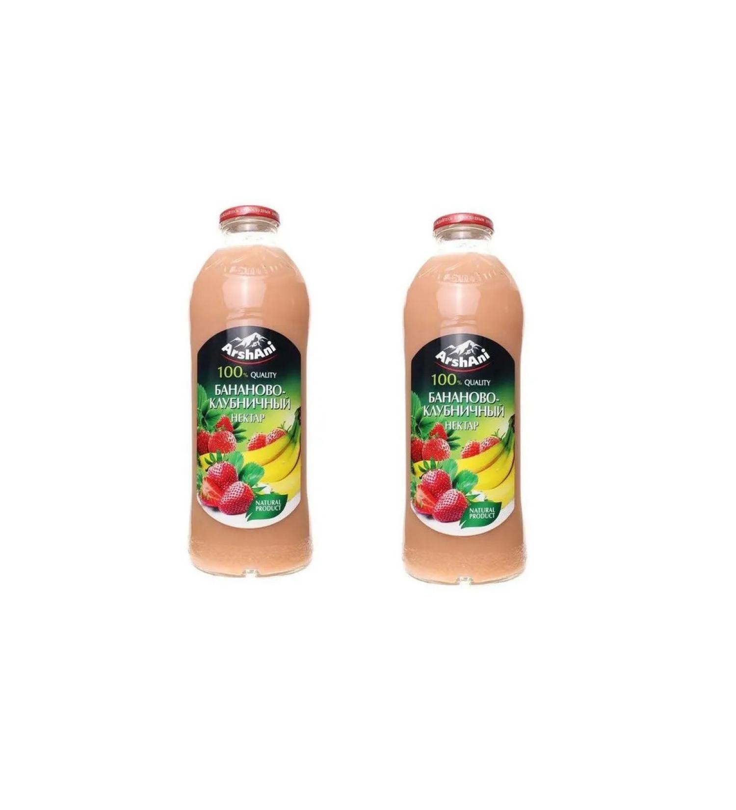 Artshani Nectar bananovo-club 2 pcs 1 l Russia - Buy Online on GoSupps.com