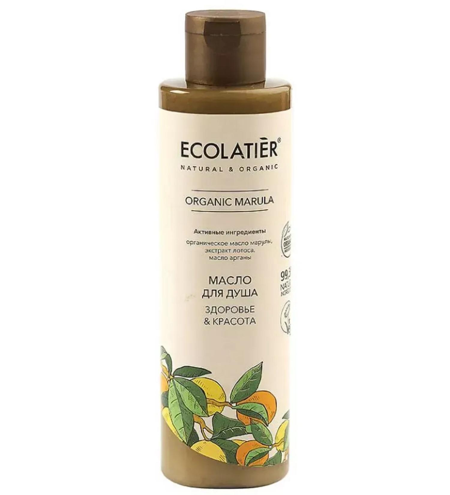 ECOLATIER Soul for Organic Marula Health and Beauty 250 ml