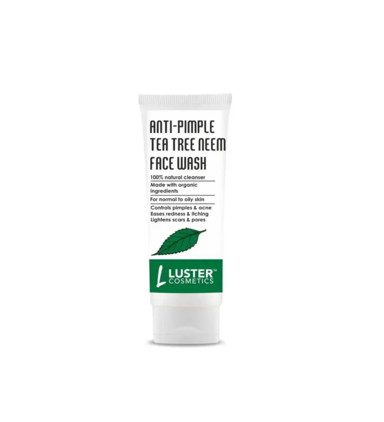 Luster Gel for washing against acne 100 ml - Buy Online on GoSupps.com