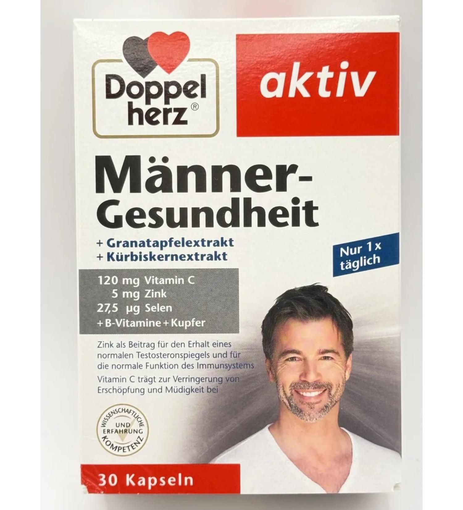 Doppelherz vitamin complex for men - Buy Online on GoSupps.com
