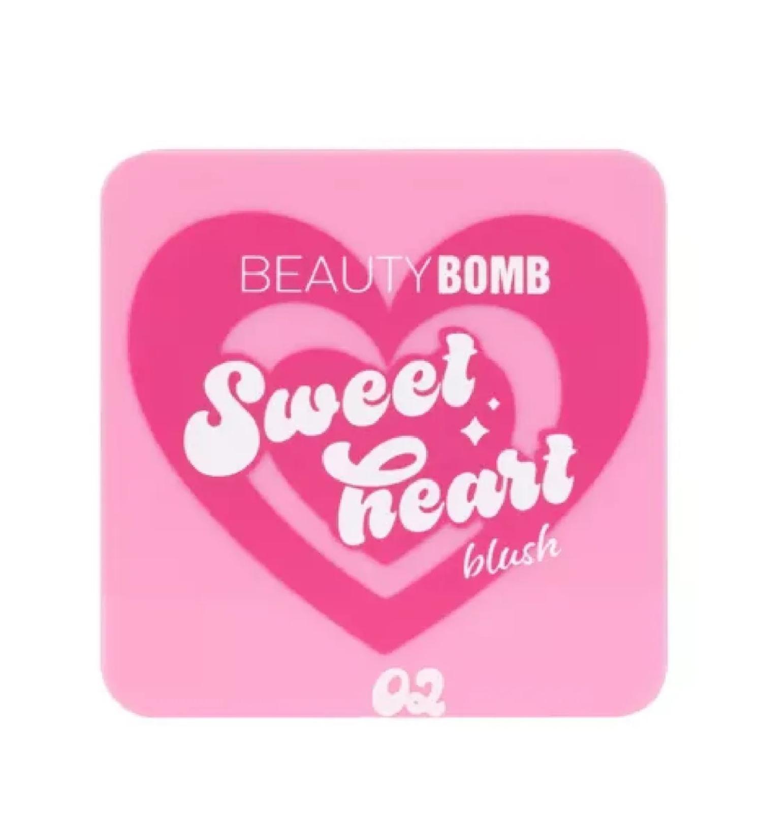 Beauty Bomb Face blush Sweetheart Blush T.02 HeartStopper 3.5 g - Buy Online on GoSupps.com