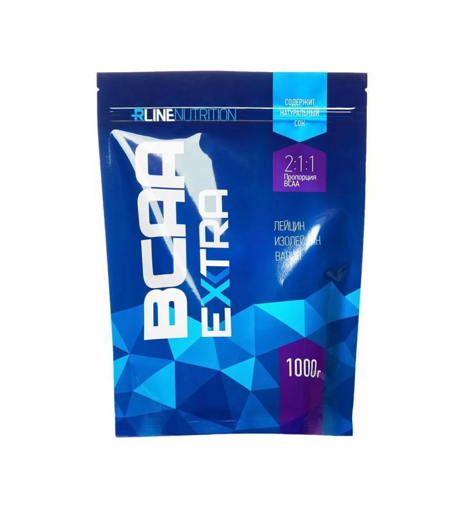R-line Amino acids BCAA BCAA EXTRA 1000 GR black currant