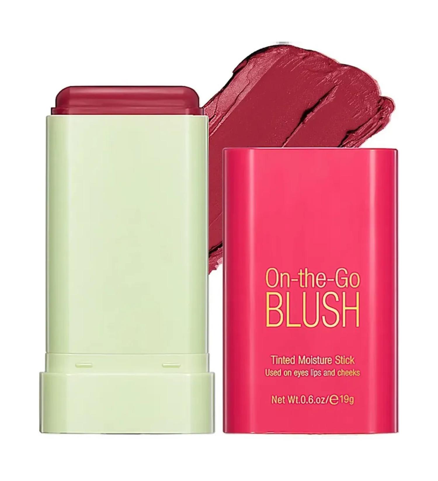 On the go blush cream blush stick 3 in 1 dark pink - Buy Online on GoSupps.com