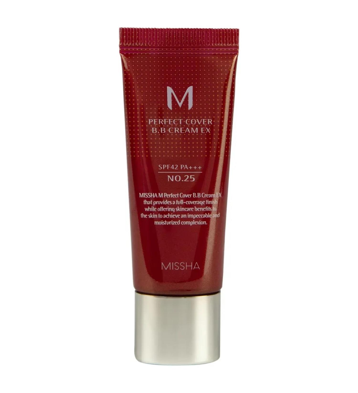MISSHA Perfect Cover Ex BB Foundation SPF 42 Travel Size Shade 25 - Buy Online on GoSupps.com
