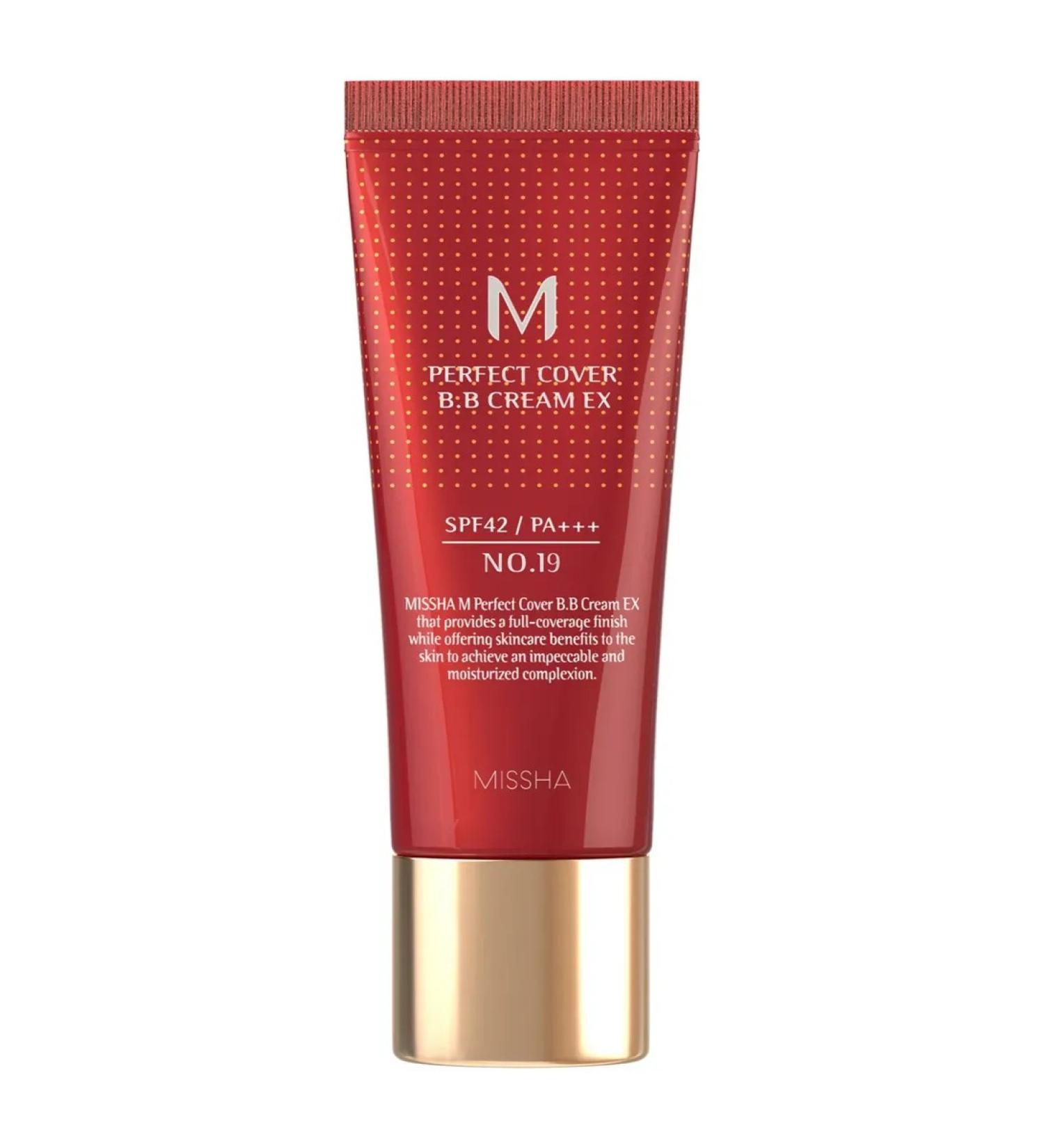 MISSHA Perfect Cover Ex BB Foundation SPF 42 Travel Size shade 19 - Buy Online on GoSupps.com