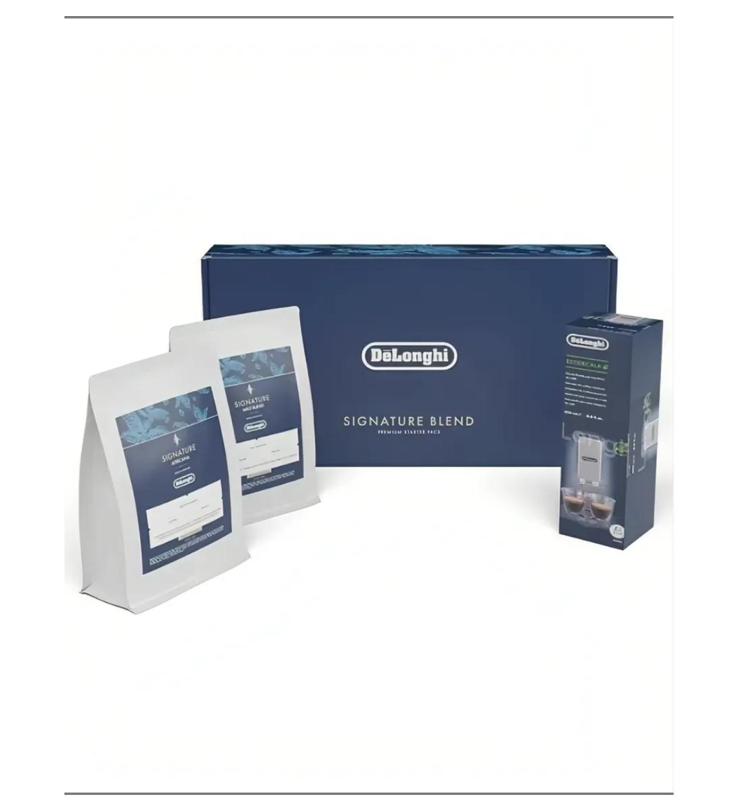 Delonghi Signature Set Coffee + Decalzenator DLSC500 coffee