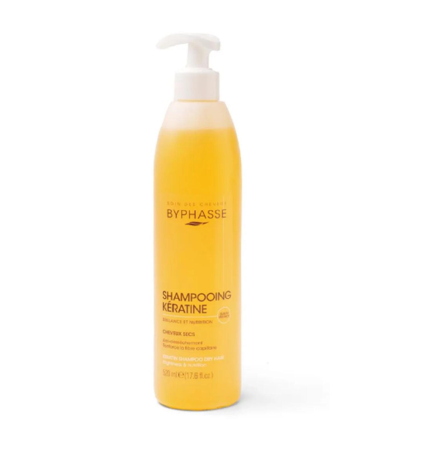 Byphasse Sublim Protect shampoo with keratin for dry hair 520 ml - Buy Online on GoSupps.com
