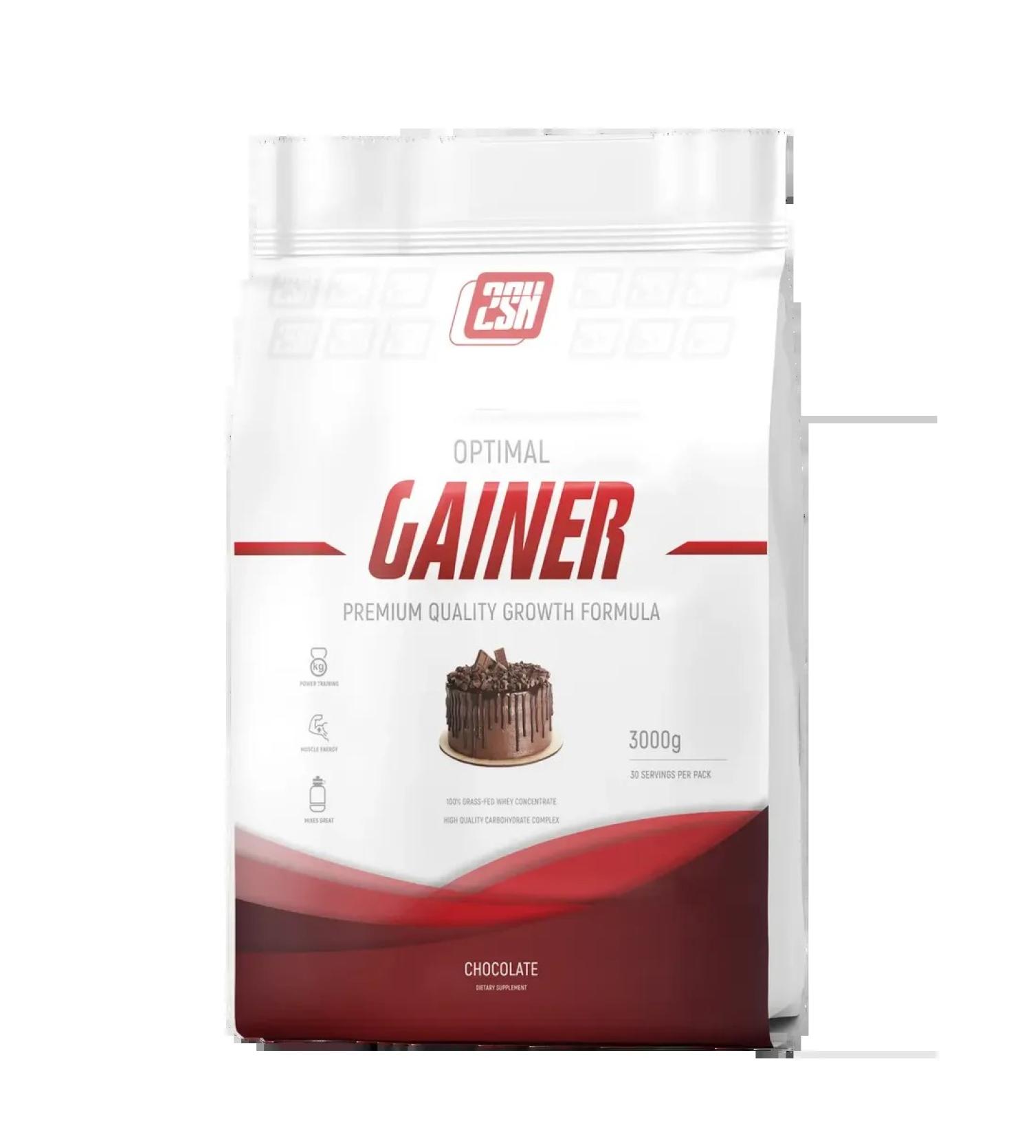 2SN Heiner for Optimal Gainer 3000 gram chocolate weight gain