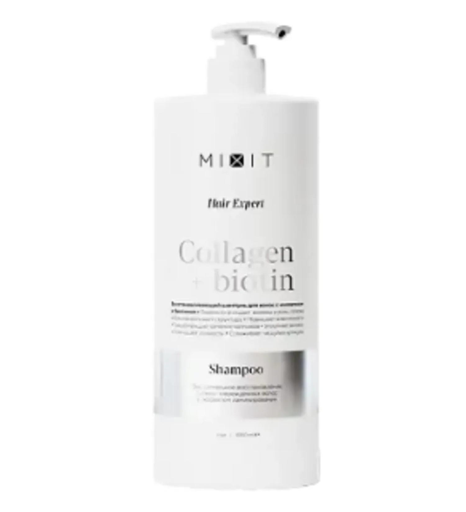 MIXIT COLLAGEN+BIOTIN Restorative Hair Shampoo 1000 ml