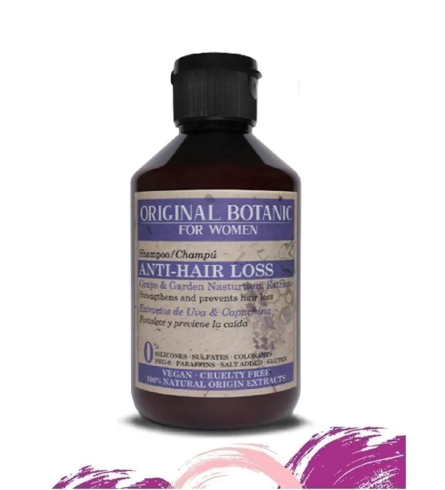 ORIGINAL BOTANIC Hair shampoo against dropping for women - Buy Online on GoSupps.com