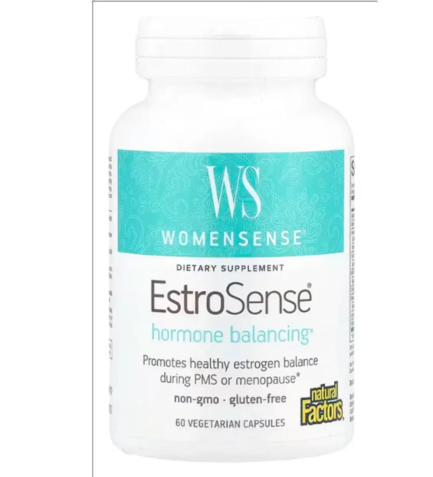 Natural Factors Hormonal balance 60 vegetarian capsules - Buy Online on GoSupps.com