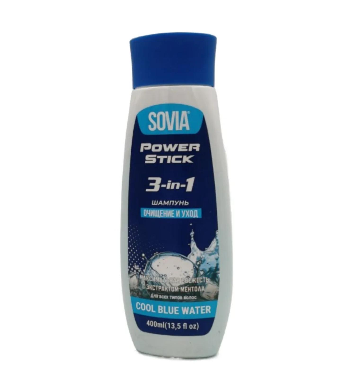 Sovia Male shampoo 400 ml. Cleaning and care 3B1