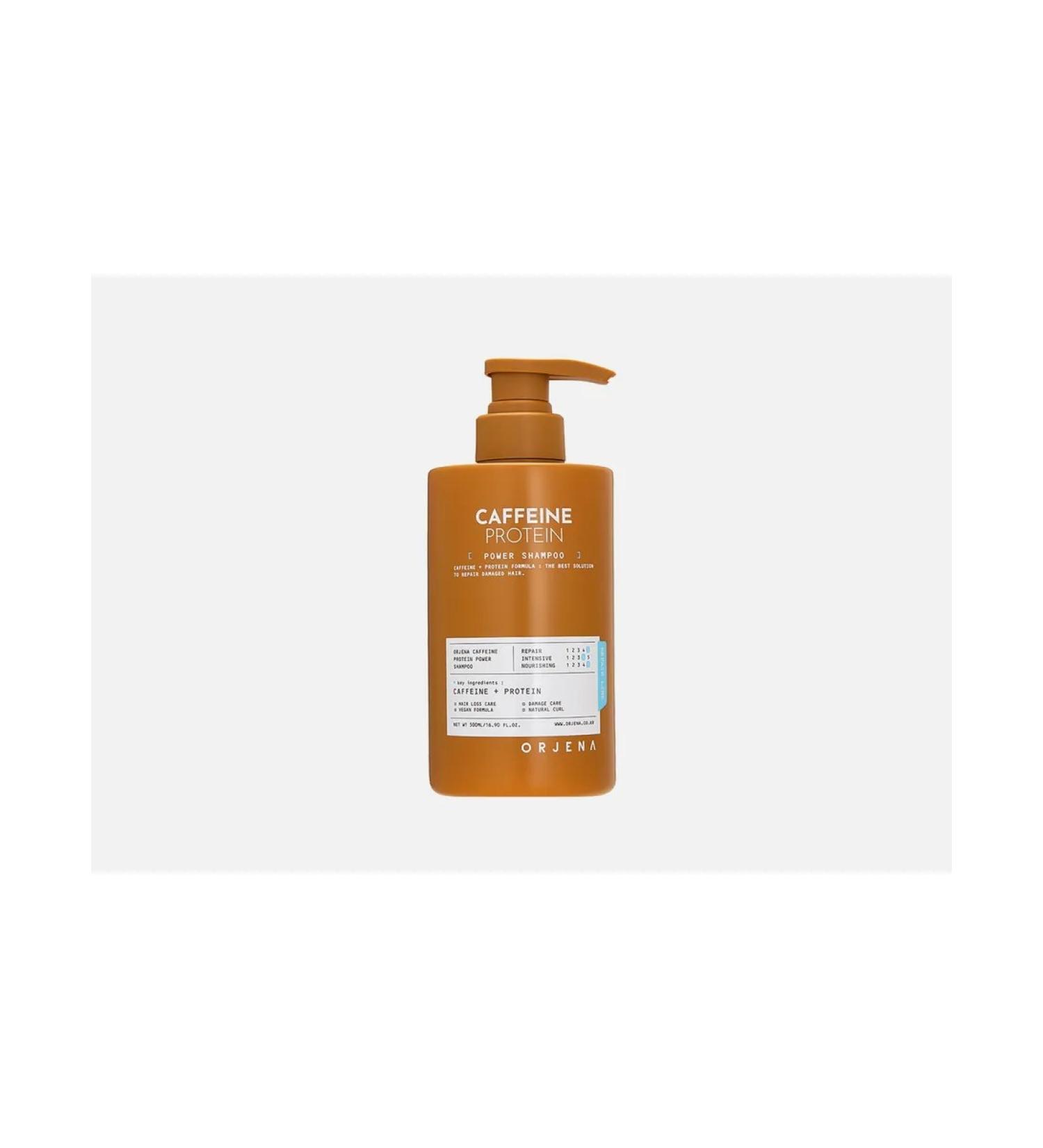 ORJENA Hair shampoo Caffeine Protein Power Shampoo - Buy Online on GoSupps.com