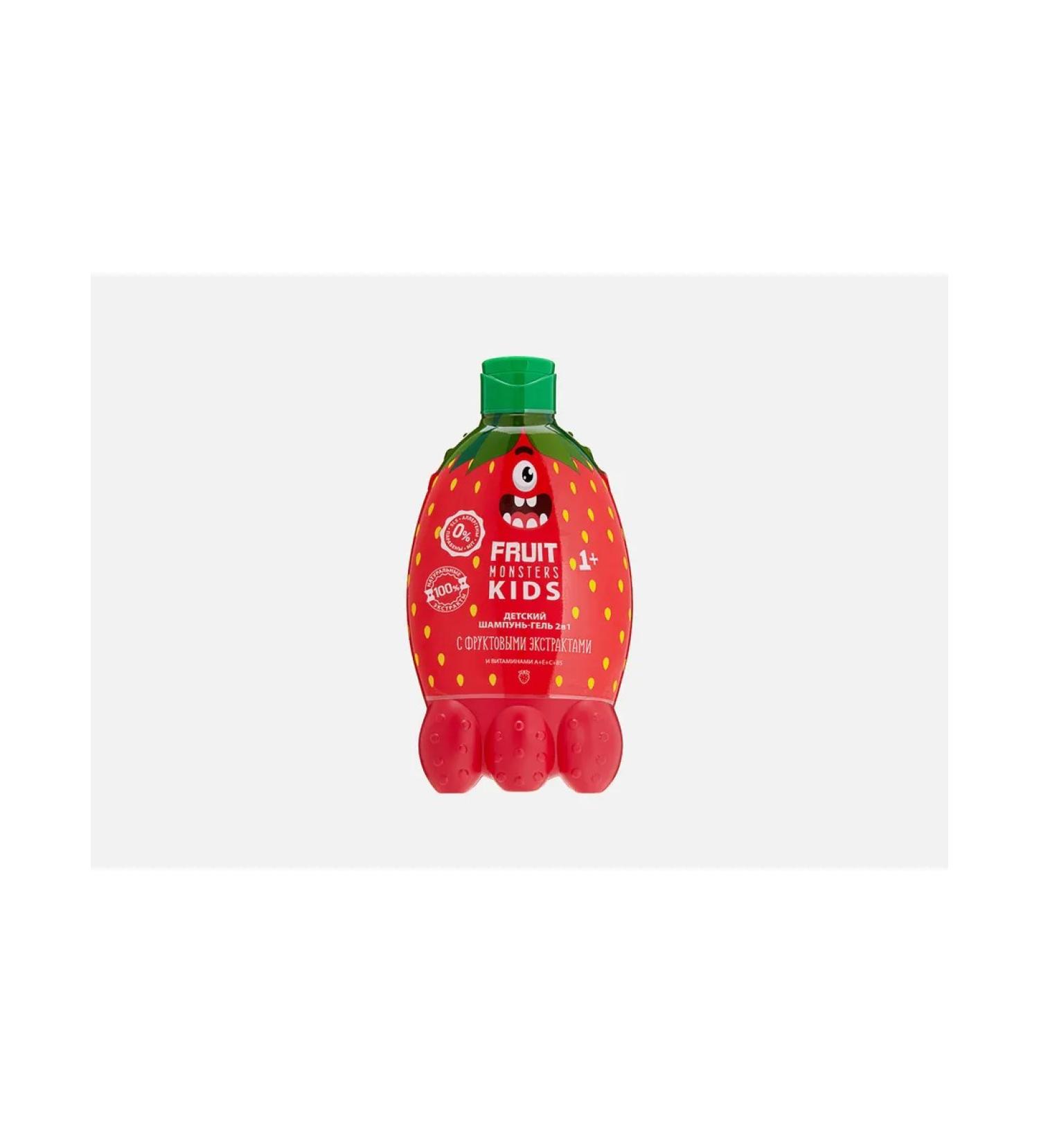 Fruit Monsters Shampoo-gel 2v1 forest berries - Buy Online on GoSupps.com